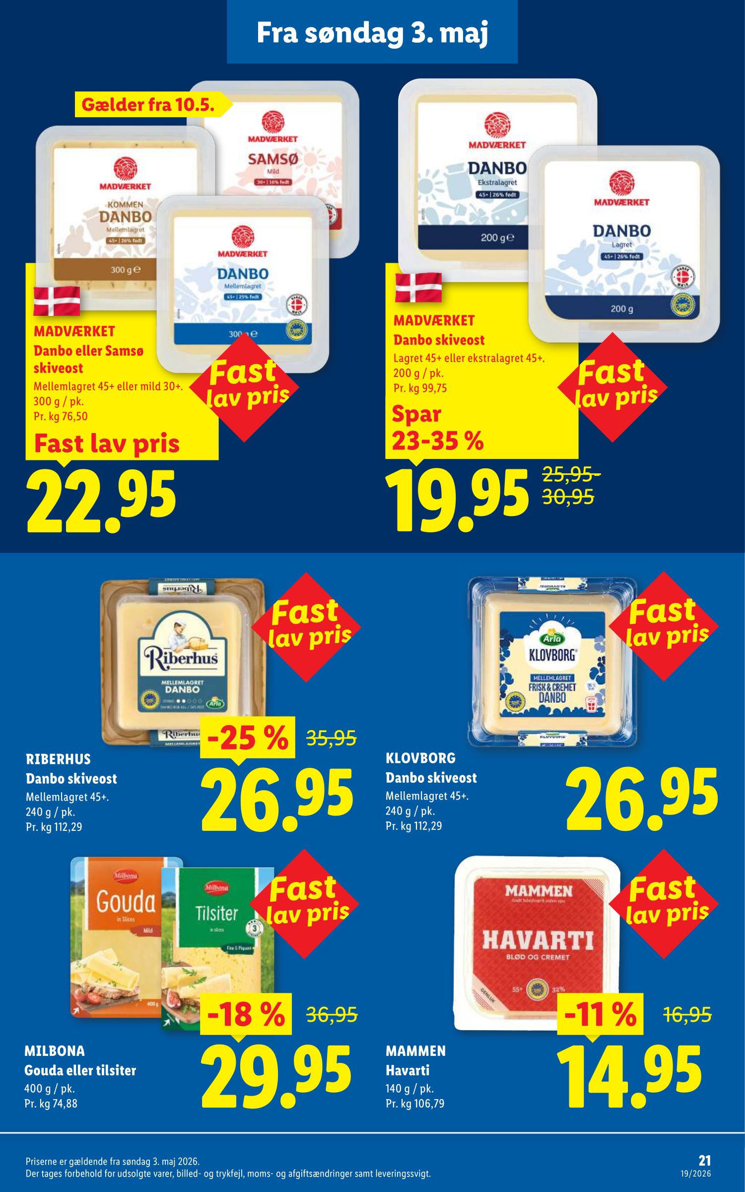 lidl - Aktuel Lidl - Nyd hver dag til fast lav pris tilbudsavis fra søndag, 03.05.2026 til mandag, 31.08.2026 - page: 21