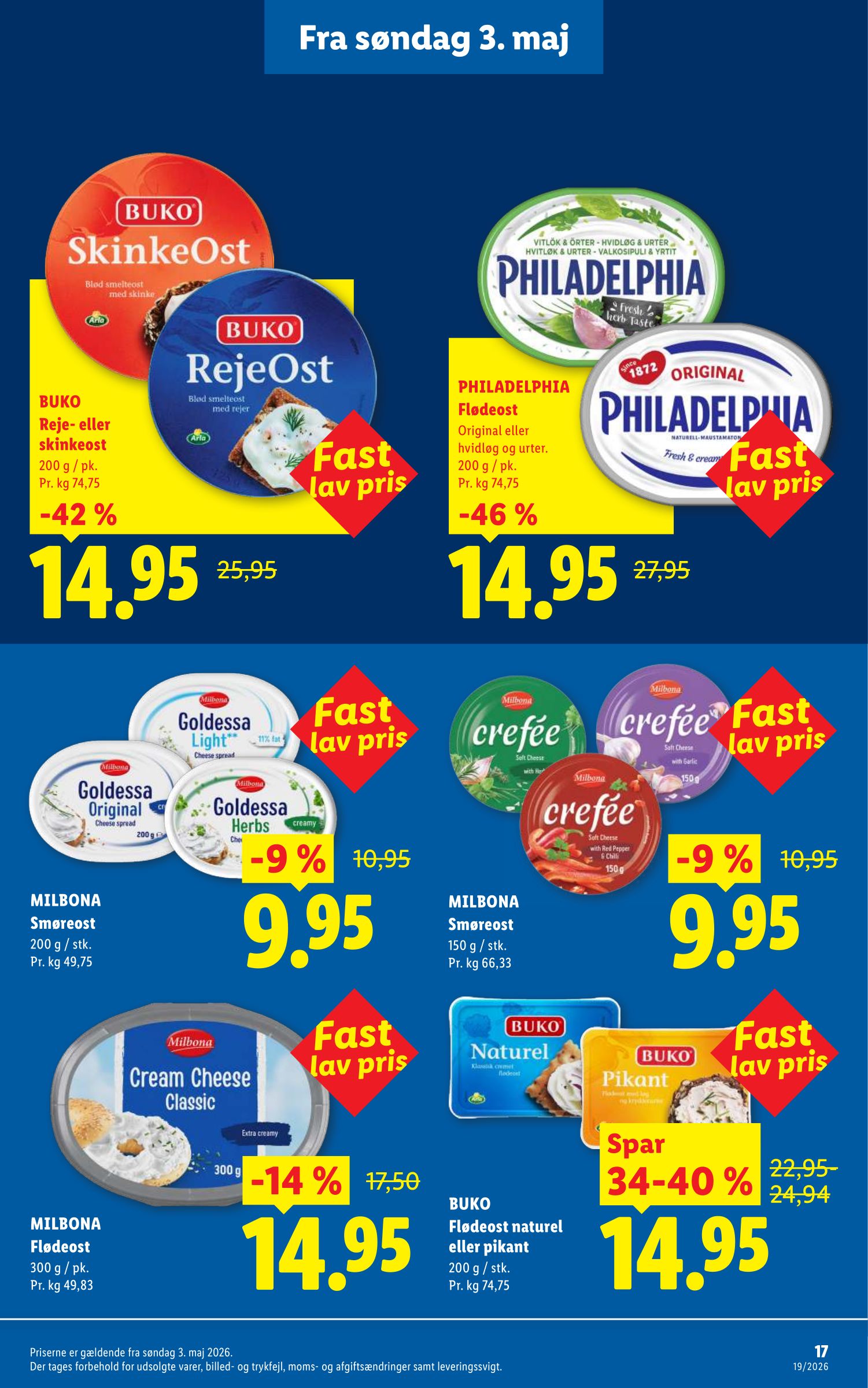 lidl - Aktuel Lidl - Nyd hver dag til fast lav pris tilbudsavis fra søndag, 03.05.2026 til mandag, 31.08.2026 - page: 17