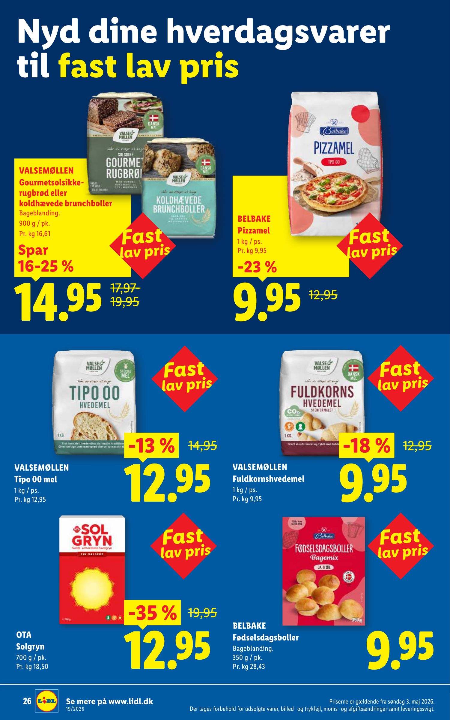lidl - Aktuel Lidl - Nyd hver dag til fast lav pris tilbudsavis fra søndag, 03.05.2026 til mandag, 31.08.2026 - page: 26