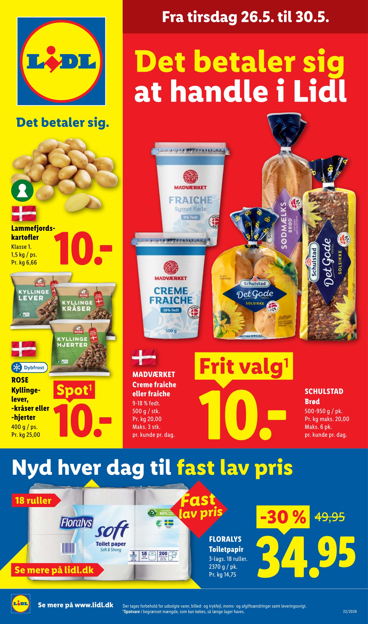 lidl - Lidl tilbudsavis for næste uge fra tirsdag, 26.05.2026 til lørdag, 30.05.2026