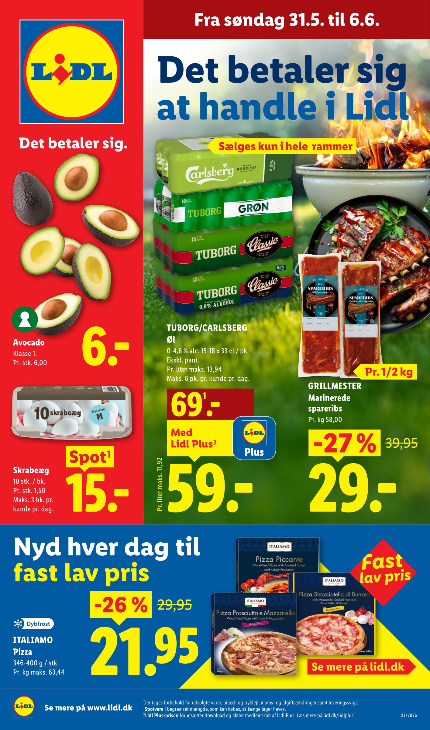 lidl - Lidl tilbudsavis for næste uge fra søndag, 31.05.2026 til lørdag, 06.06.2026