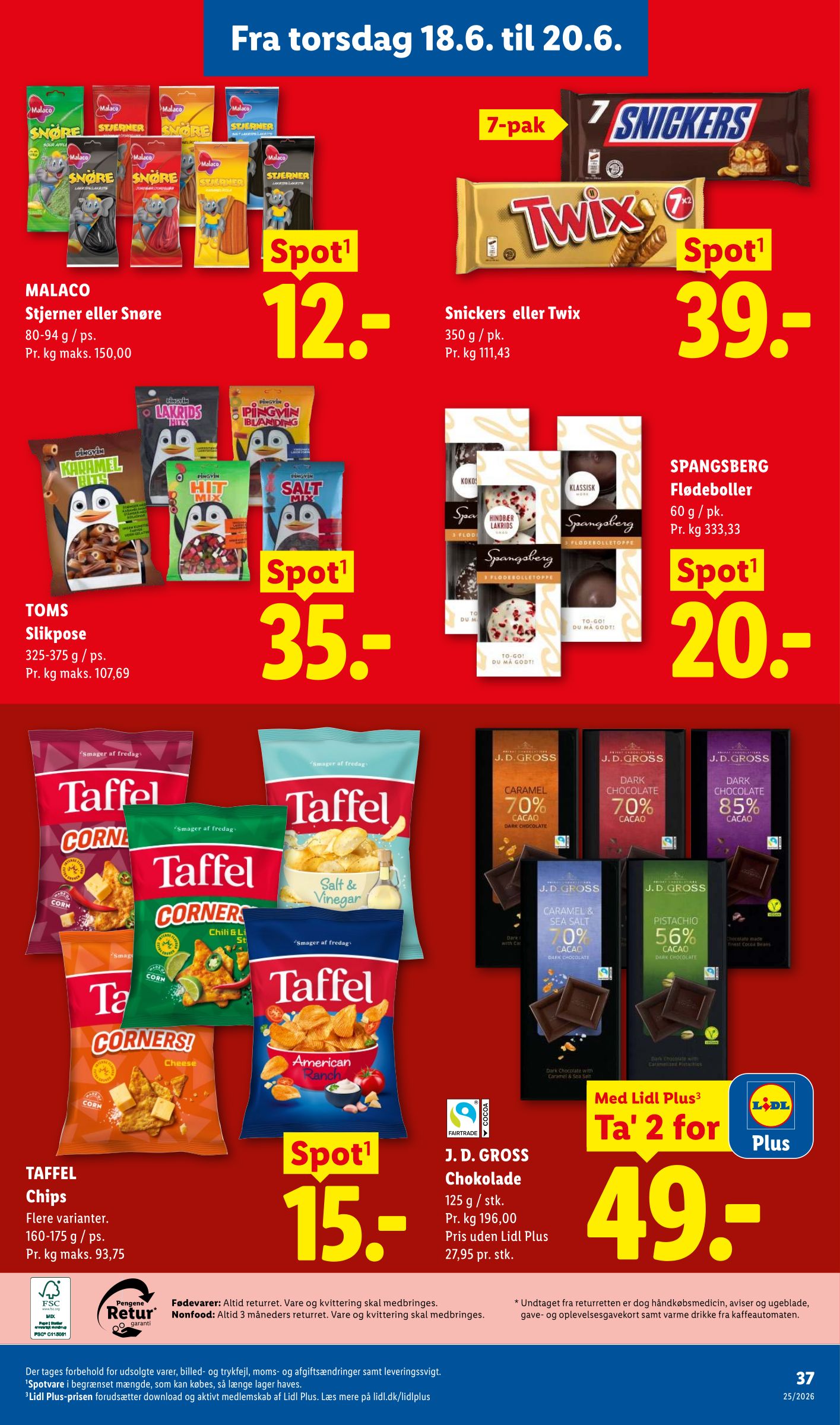 lidl - Lidl tilbudsavis for næste uge fra søndag, 14.06.2026 til lørdag, 20.06.2026 - page: 38