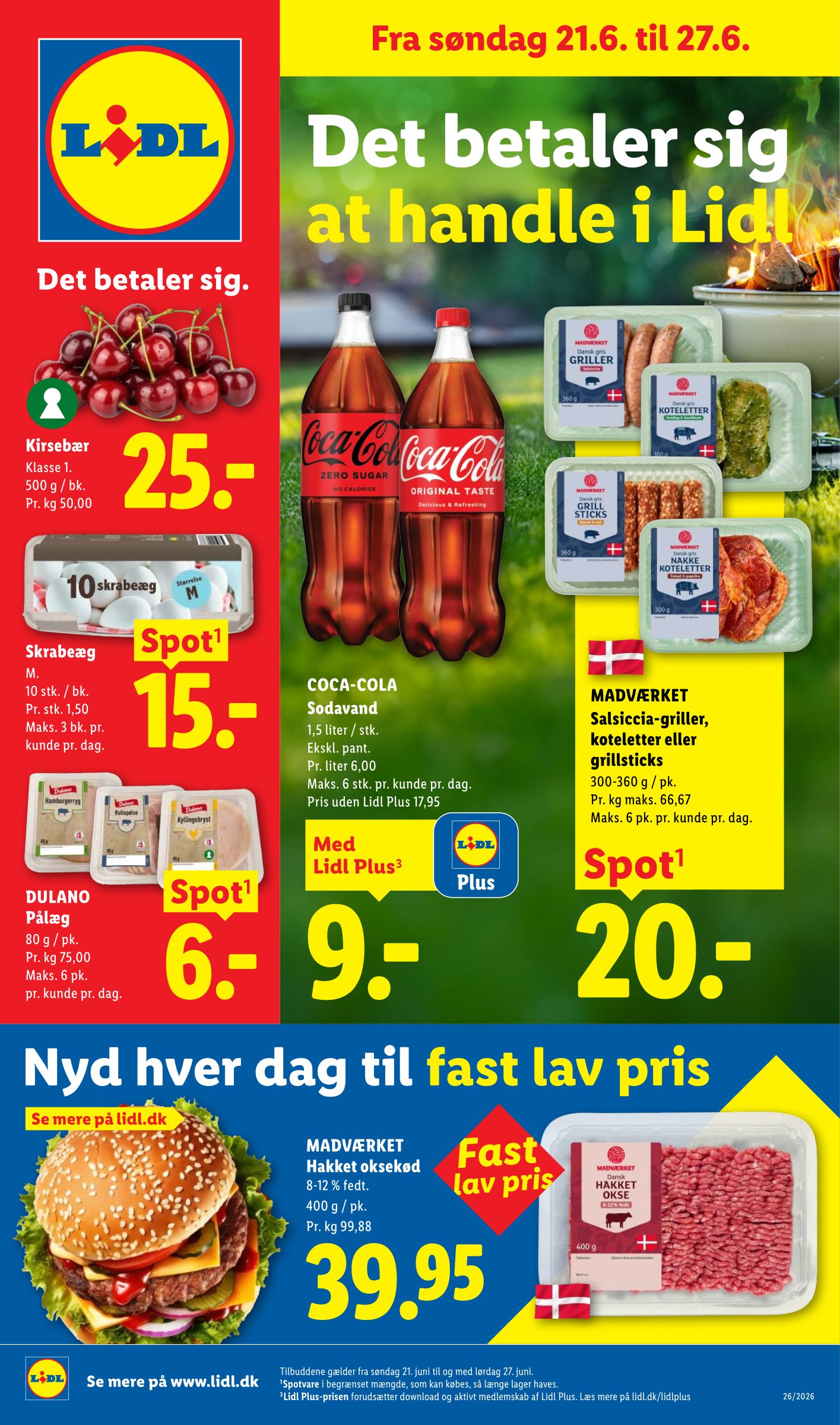 lidl - Lidl tilbudsavis for næste uge fra søndag, 21.06.2026 til lørdag, 27.06.2026