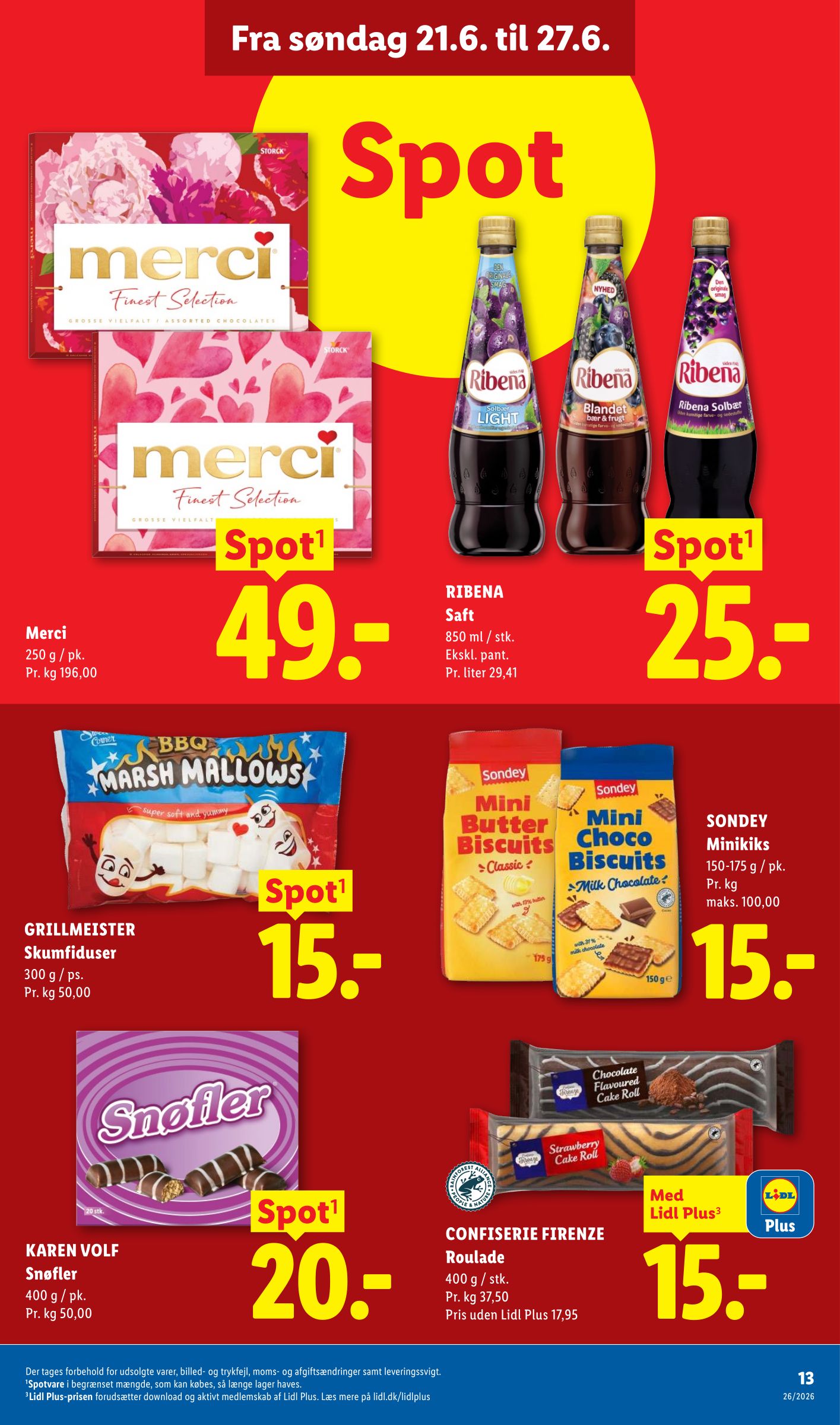 lidl - Lidl tilbudsavis for næste uge fra søndag, 21.06.2026 til lørdag, 27.06.2026 - page: 13