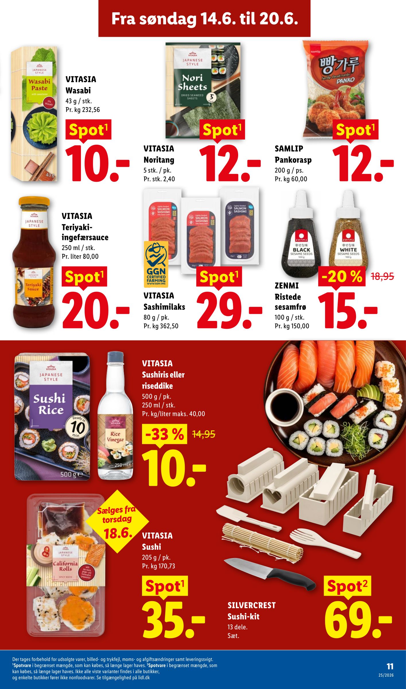 lidl - Aktuel Lidl - Weekendtilbud tilbudsavis fra torsdag, 18.06.2026 til lørdag, 20.06.2026 - page: 25