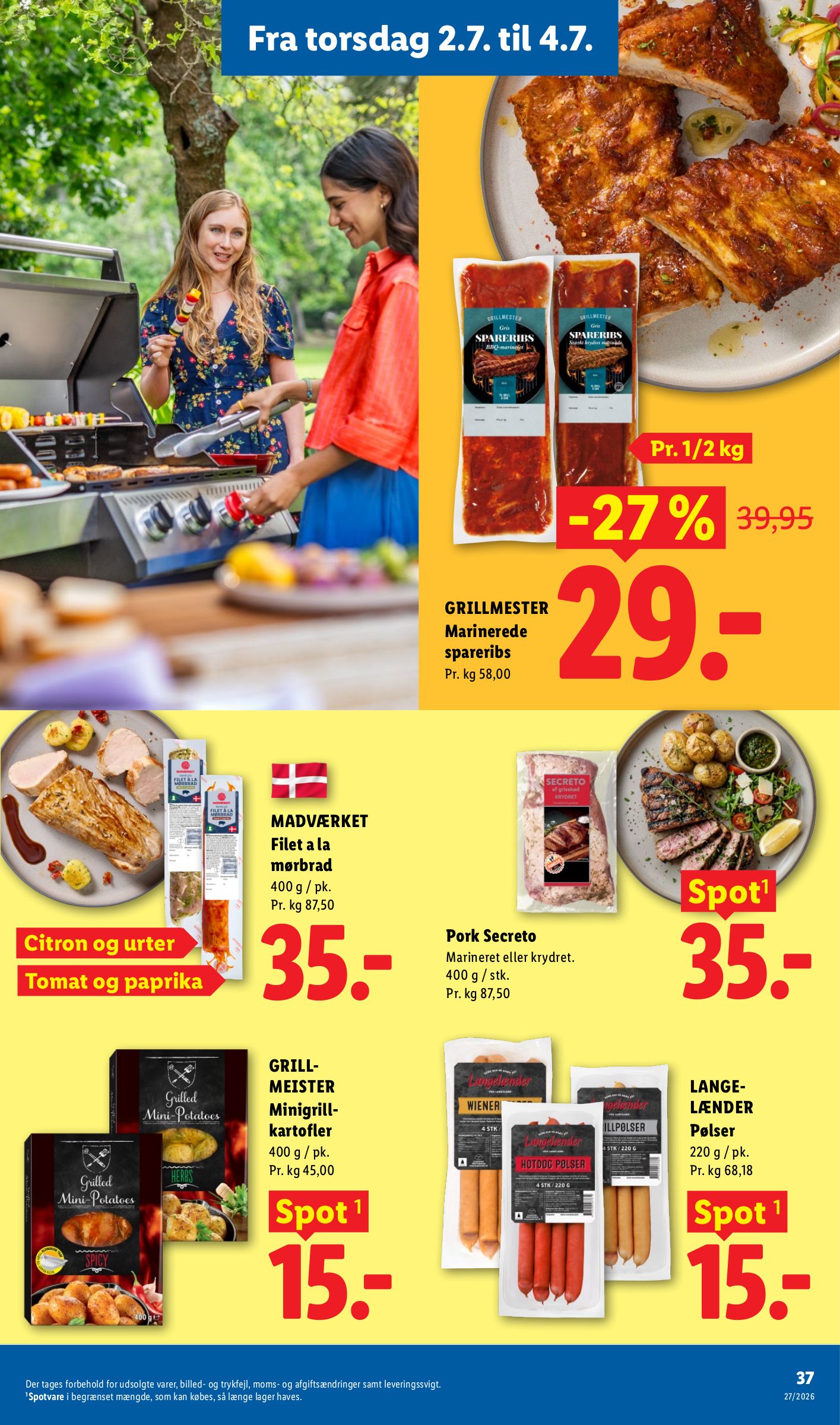 lidl - Lidl - Fra søndag 28.6. til 4.7. tilbudsavis for næste uge fra søndag, 28.06.2026 til lørdag, 04.07.2026 - page: 38
