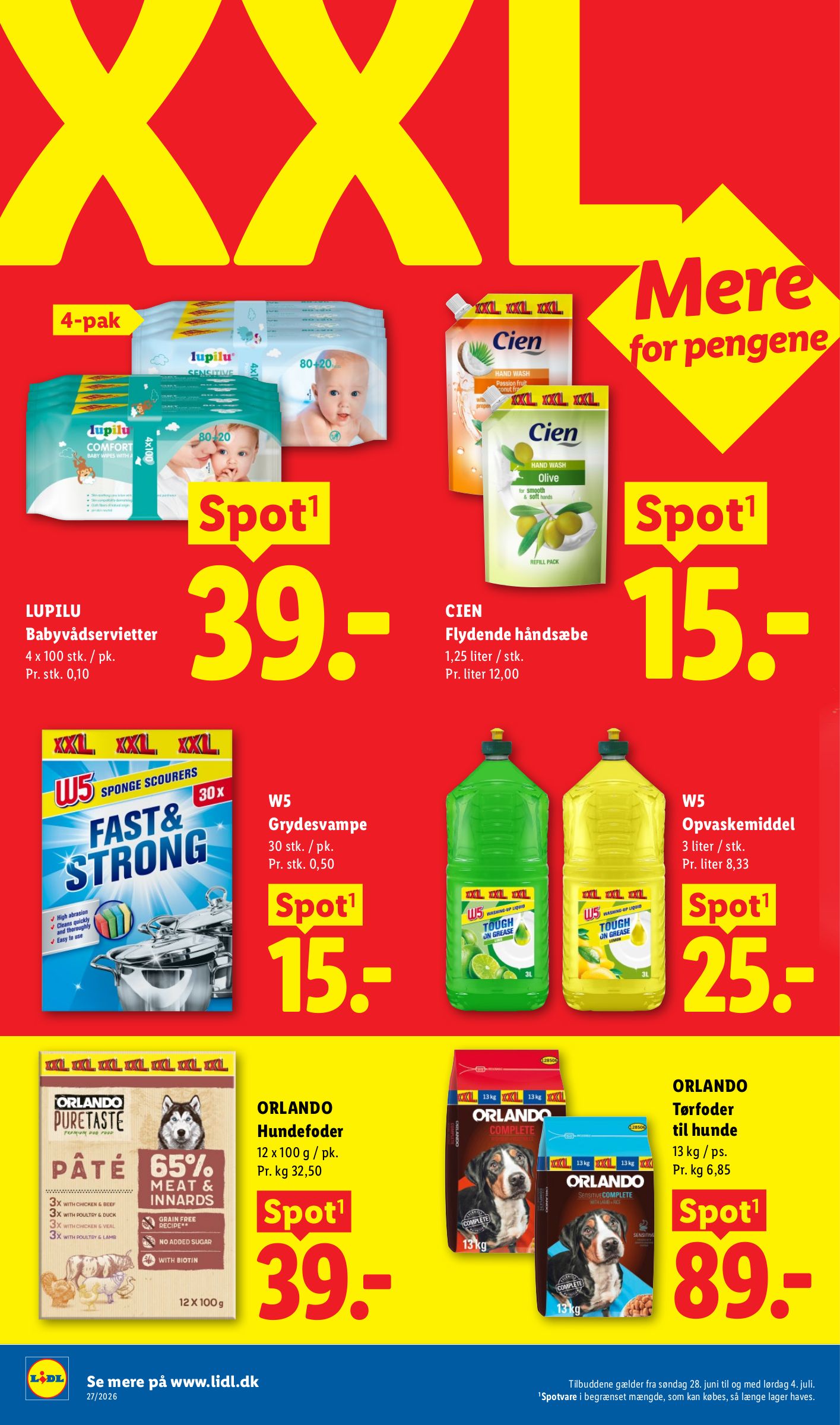 lidl - Lidl - Fra søndag 28.6. til 4.7. tilbudsavis for næste uge fra søndag, 28.06.2026 til lørdag, 04.07.2026 - page: 15