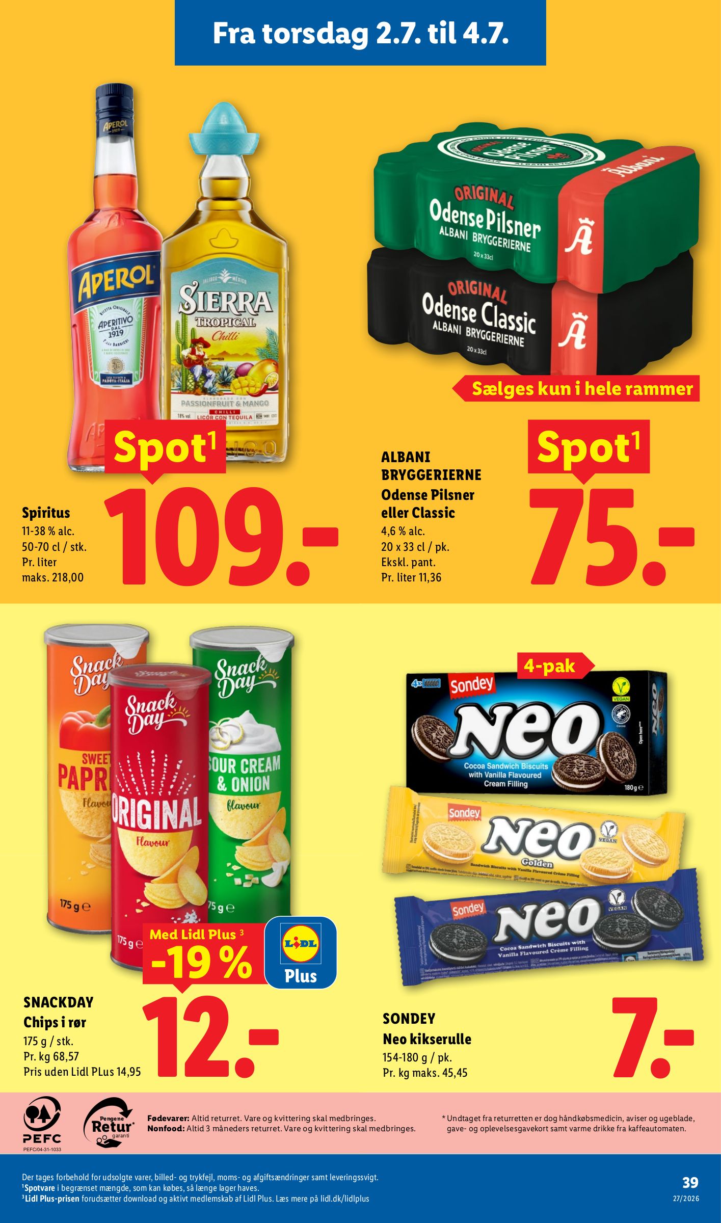 lidl - Lidl - Fra søndag 28.6. til 4.7. tilbudsavis for næste uge fra søndag, 28.06.2026 til lørdag, 04.07.2026 - page: 40