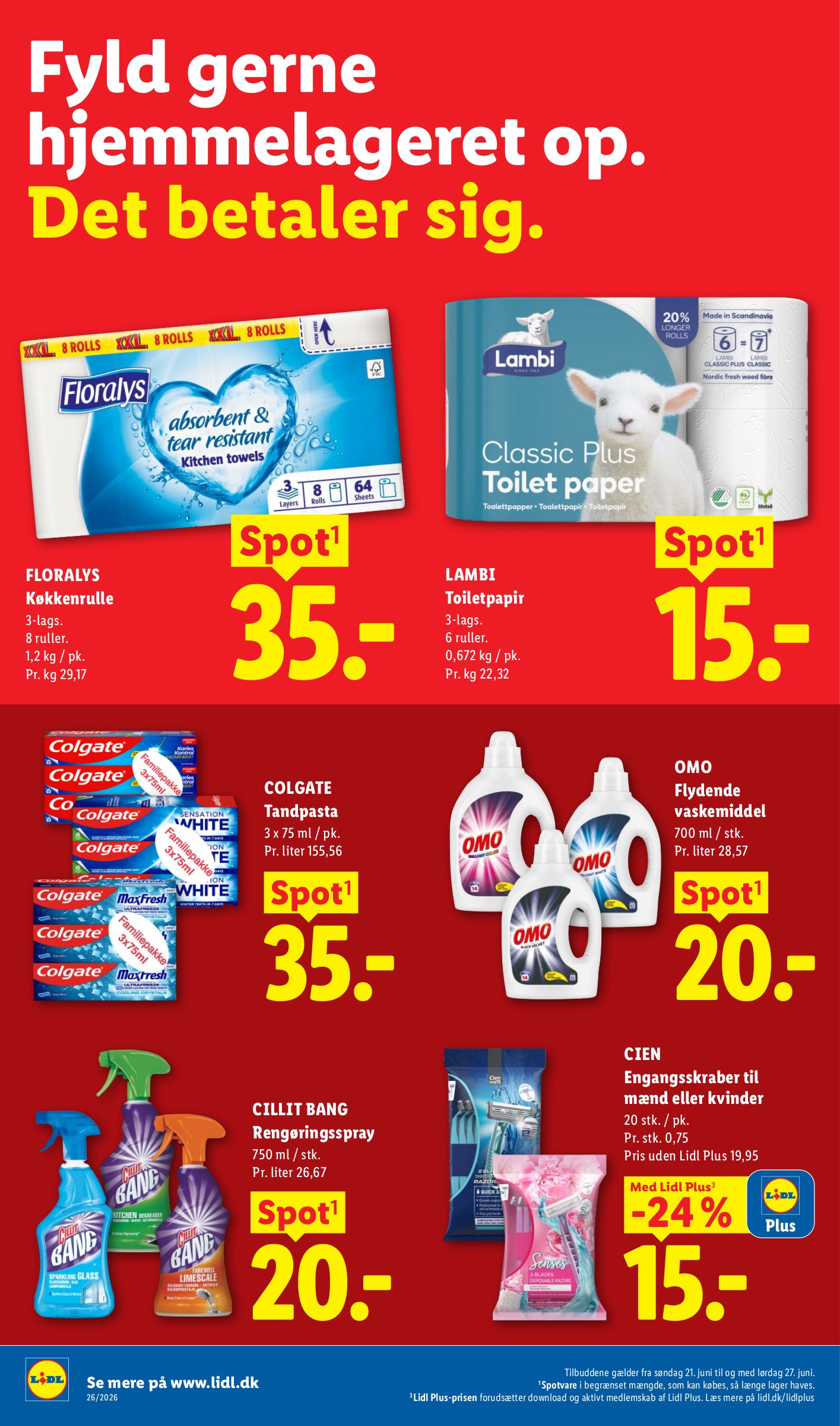 lidl - Aktuel Lidl - Weekendtilbud tilbudsavis fra torsdag, 25.06.2026 til lørdag, 27.06.2026 - page: 32