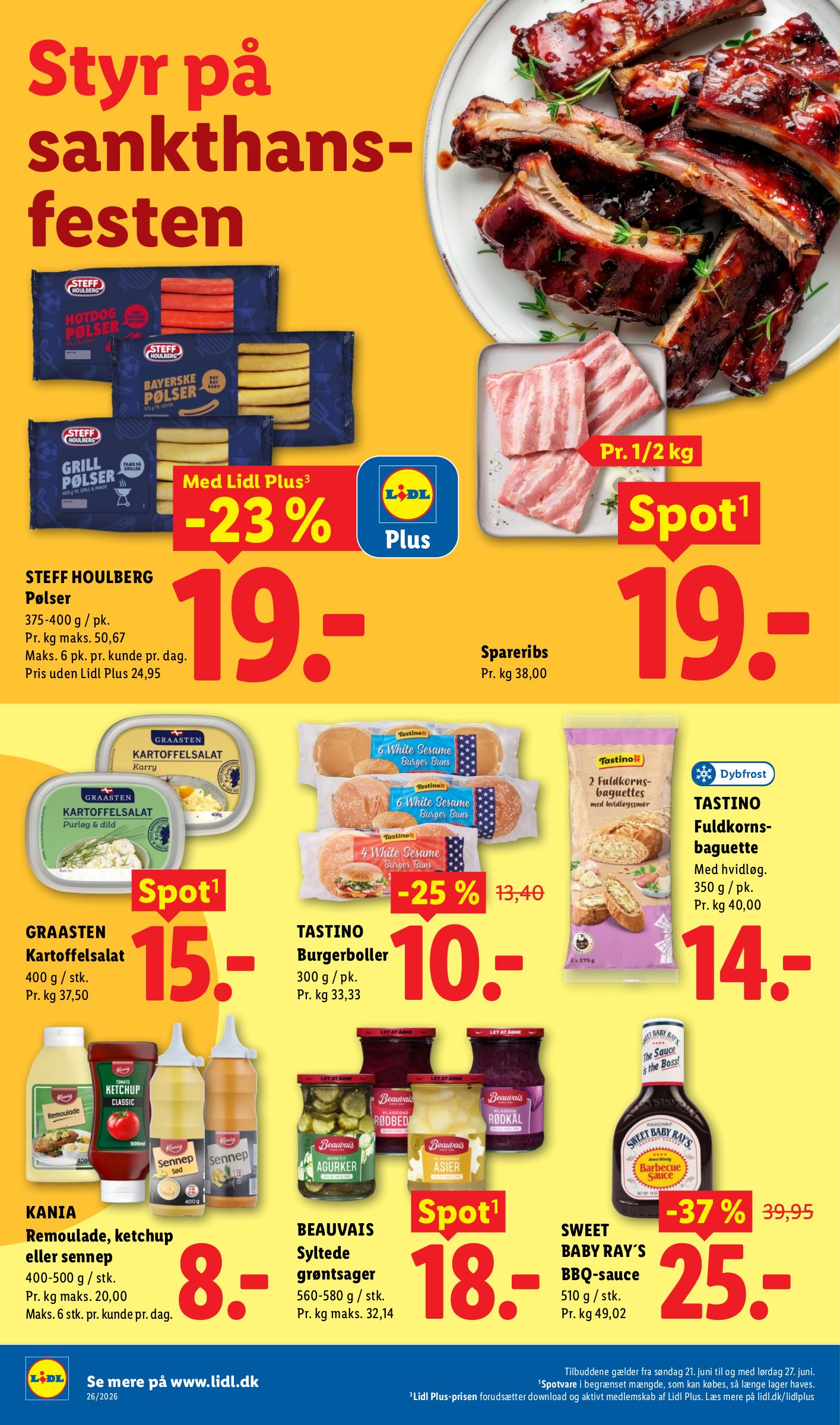 lidl - Aktuel Lidl - Weekendtilbud tilbudsavis fra torsdag, 25.06.2026 til lørdag, 27.06.2026 - page: 22