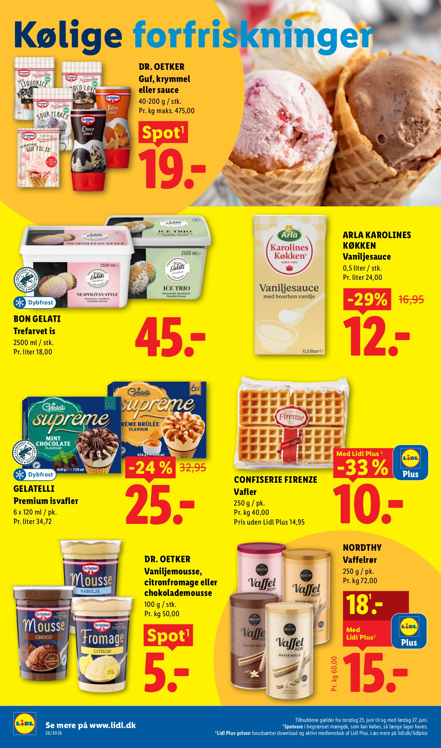 lidl - Aktuel Lidl - særtilbud tilbudsavis fra torsdag, 25.06.2026 til lørdag, 27.06.2026 - page: 4