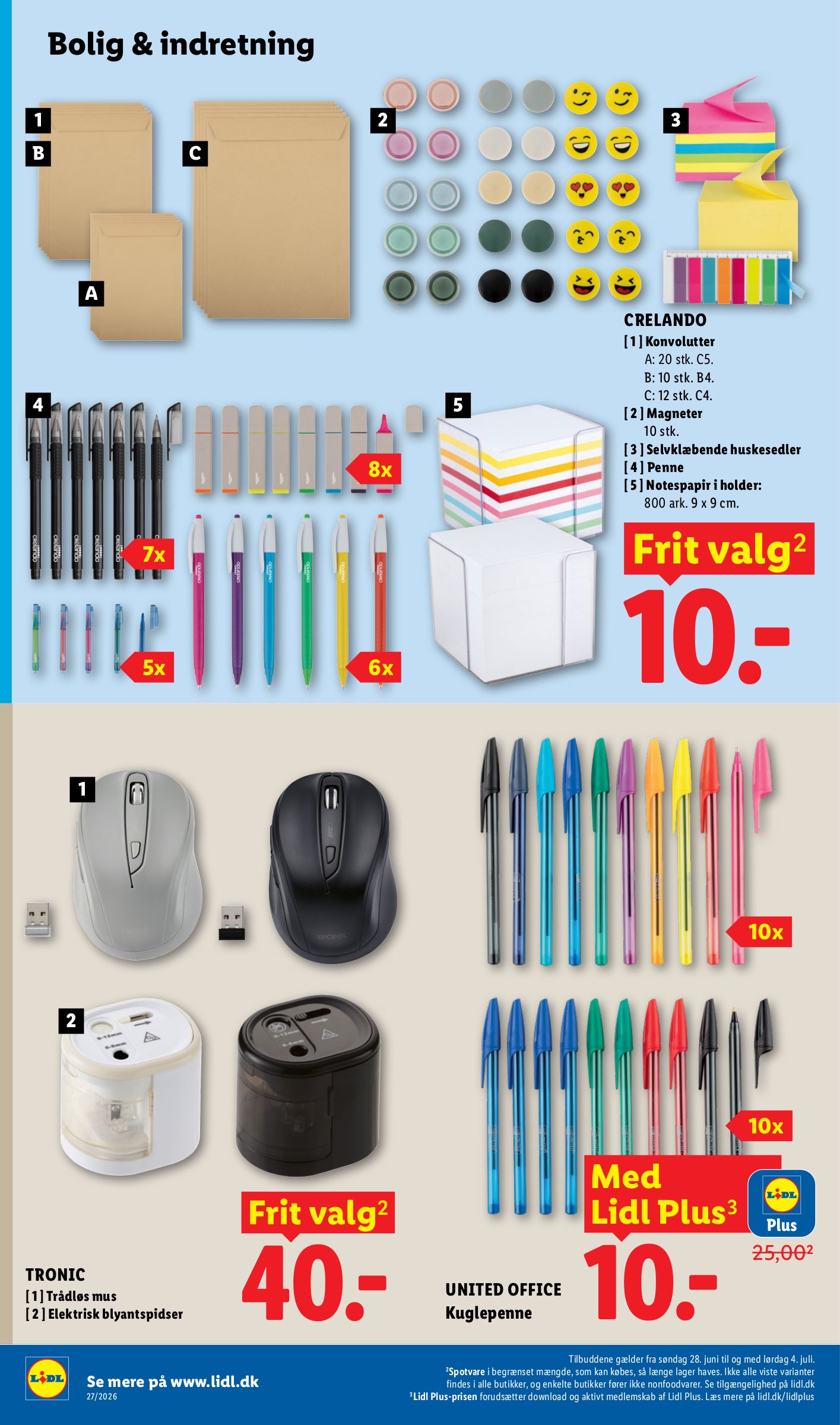 lidl - Aktuel Lidl - Ugens Nonfood tilbudsavis fra søndag, 28.06.2026 til lørdag, 04.07.2026 - page: 10