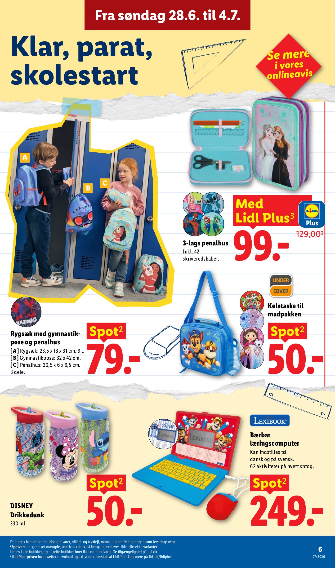 lidl - Aktuel Lidl - Back to School tilbudsavis fra søndag, 28.06.2026 til lørdag, 18.07.2026 - page: 7