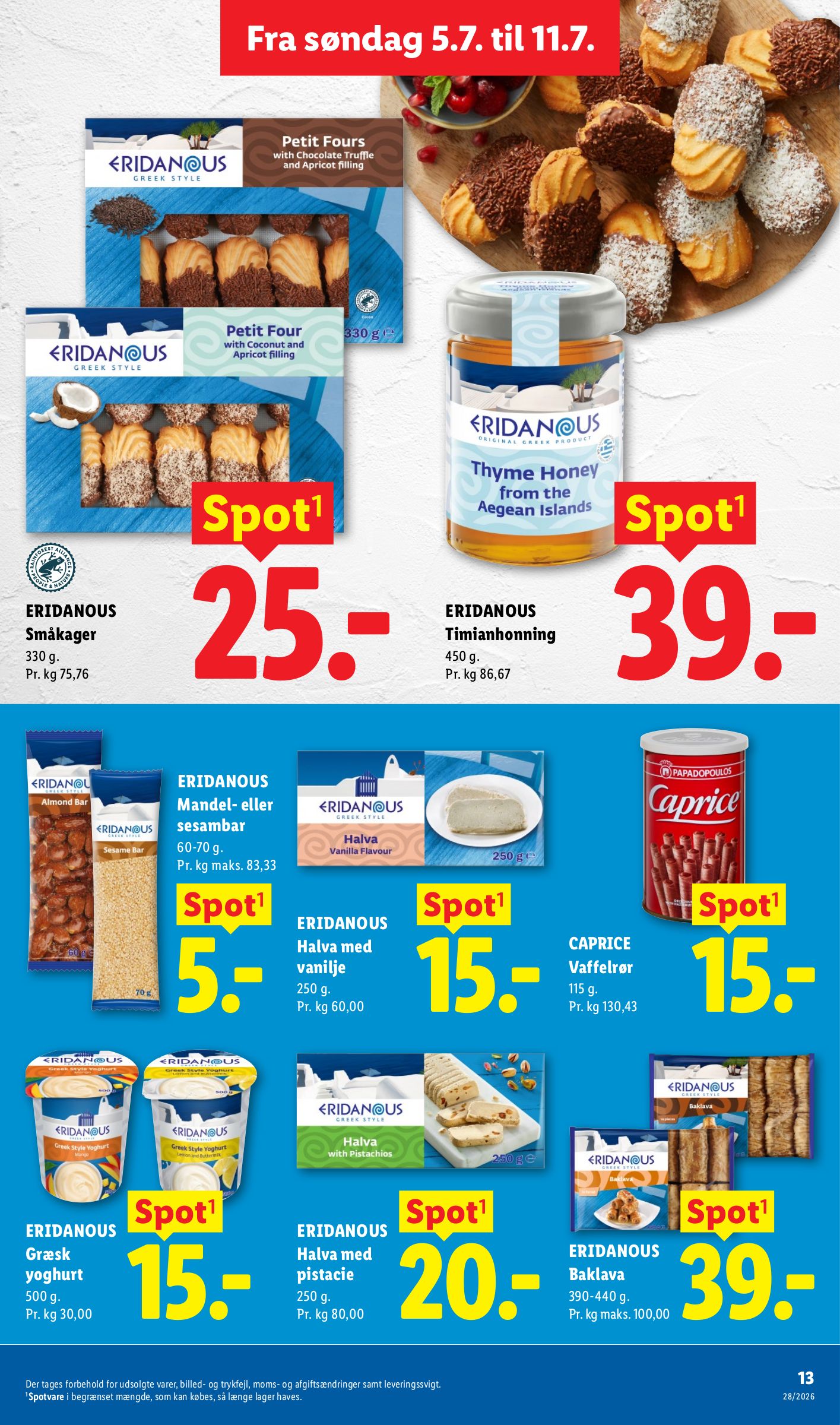 lidl - Lidl tilbudsavis for næste uge fra søndag, 05.07.2026 til lørdag, 11.07.2026 - page: 14