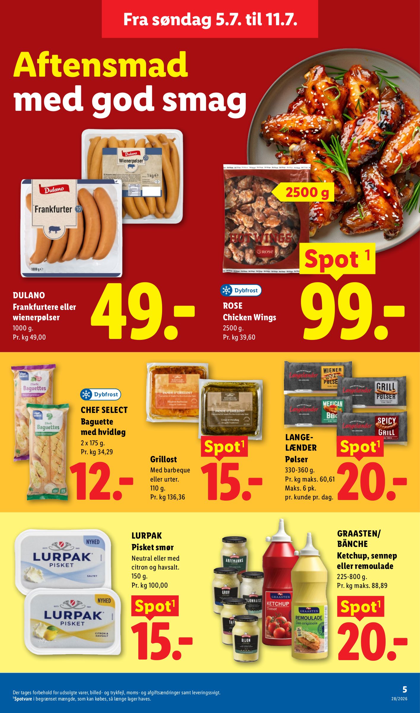 lidl - Lidl tilbudsavis for næste uge fra søndag, 05.07.2026 til lørdag, 11.07.2026 - page: 5