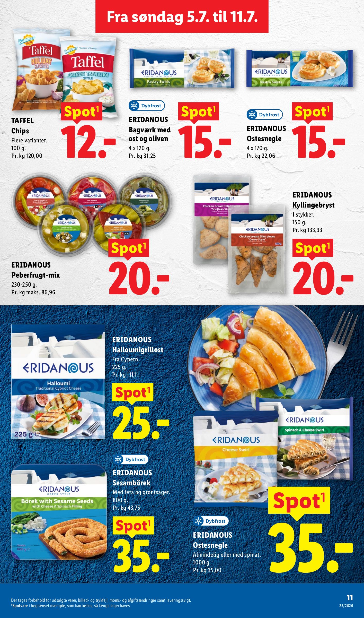 lidl - Aktuel Lidl tilbudsavis fra søndag, 05.07.2026 til lørdag, 11.07.2026 - page: 27