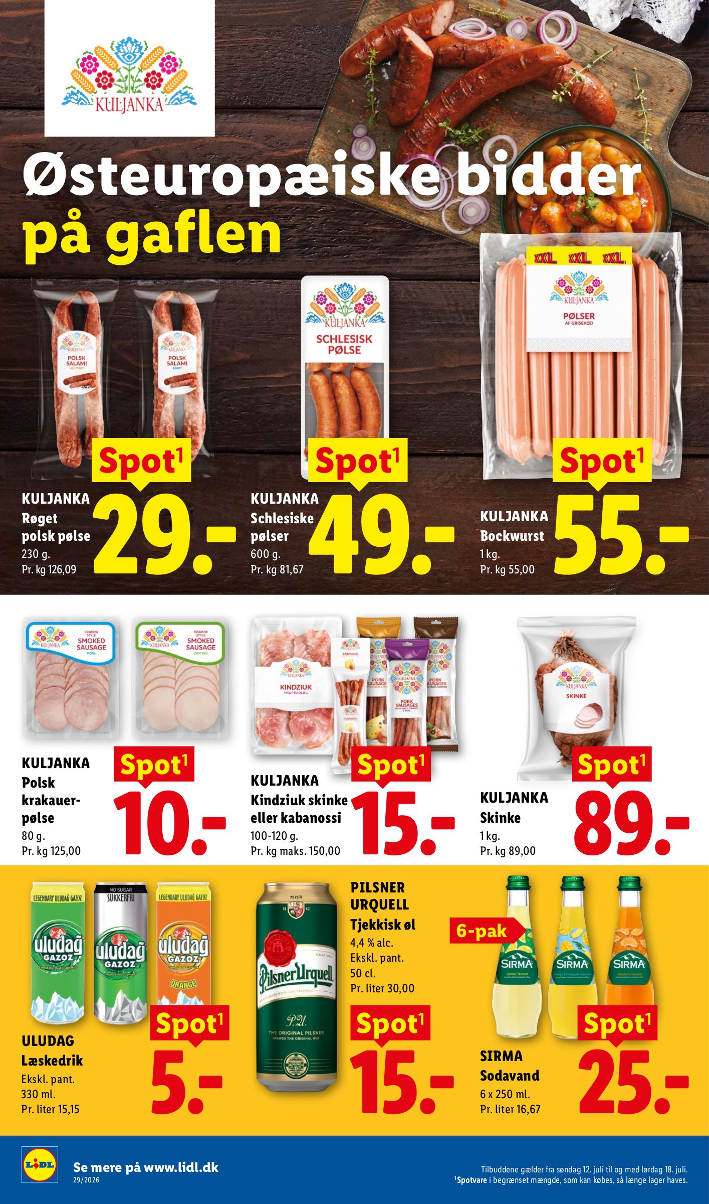lidl - Lidl tilbudsavis for næste uge fra søndag, 12.07.2026 til lørdag, 18.07.2026 - page: 11