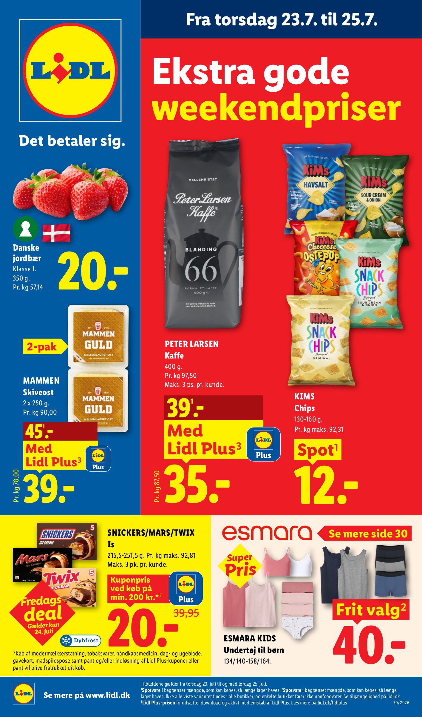 lidl - Lidl - Fra søndag 19.7. til 25.7. tilbudsavis for næste uge fra søndag, 19.07.2026 til lørdag, 25.07.2026 - page: 39