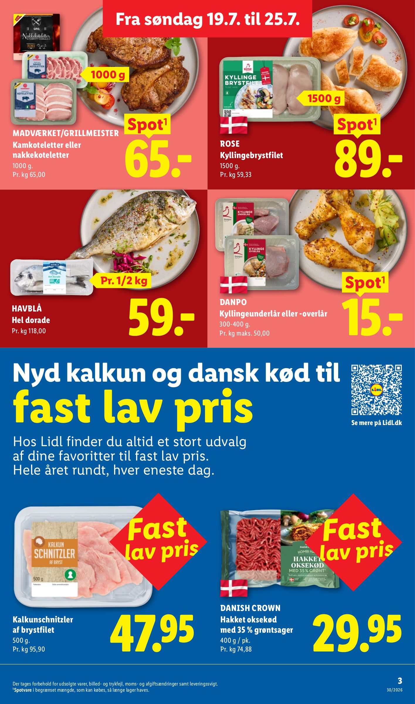 lidl - Lidl - Fra søndag 19.7. til 25.7. tilbudsavis for næste uge fra søndag, 19.07.2026 til lørdag, 25.07.2026 - page: 3