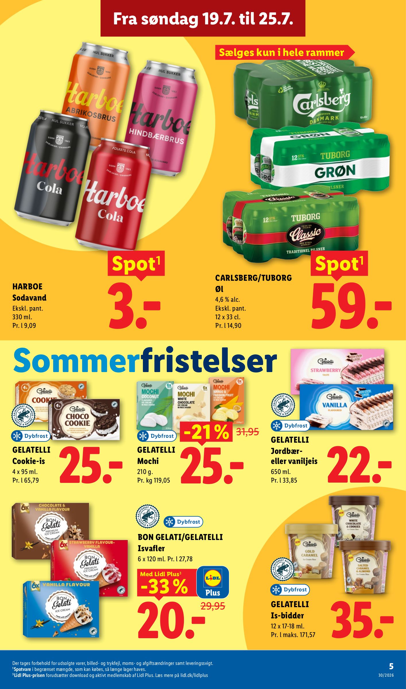 lidl - Lidl - Fra søndag 19.7. til 25.7. tilbudsavis for næste uge fra søndag, 19.07.2026 til lørdag, 25.07.2026 - page: 5