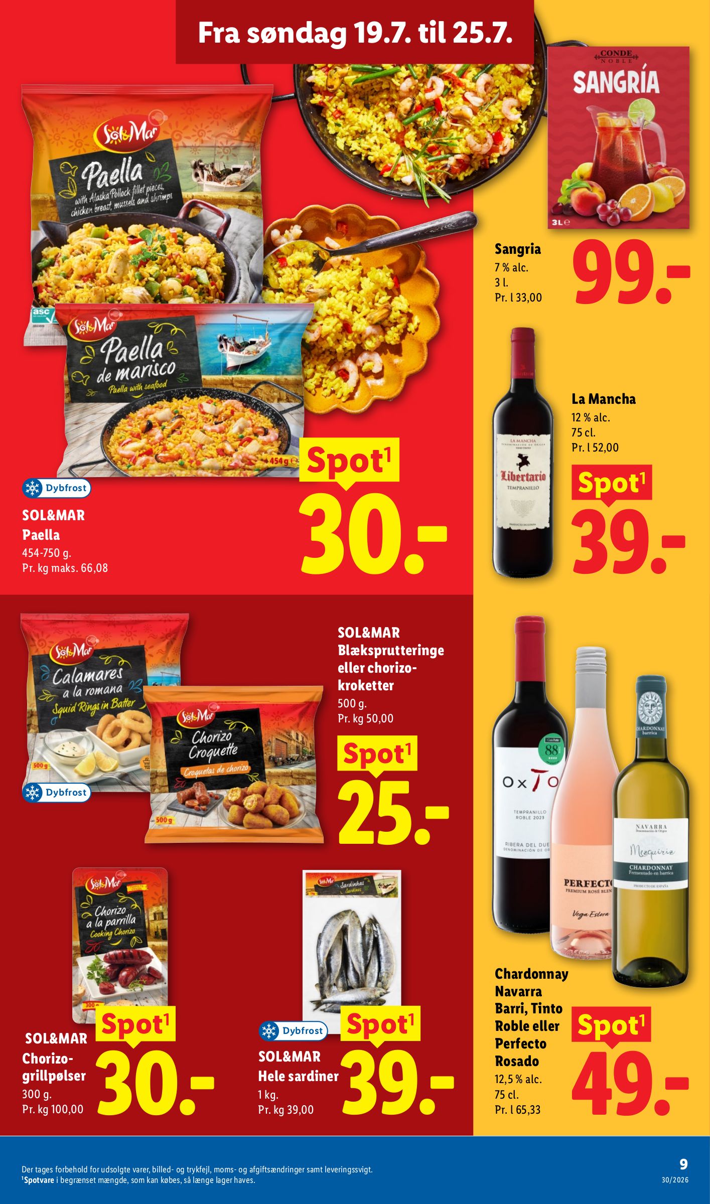 lidl - Lidl - Fra søndag 19.7. til 25.7. tilbudsavis for næste uge fra søndag, 19.07.2026 til lørdag, 25.07.2026 - page: 9
