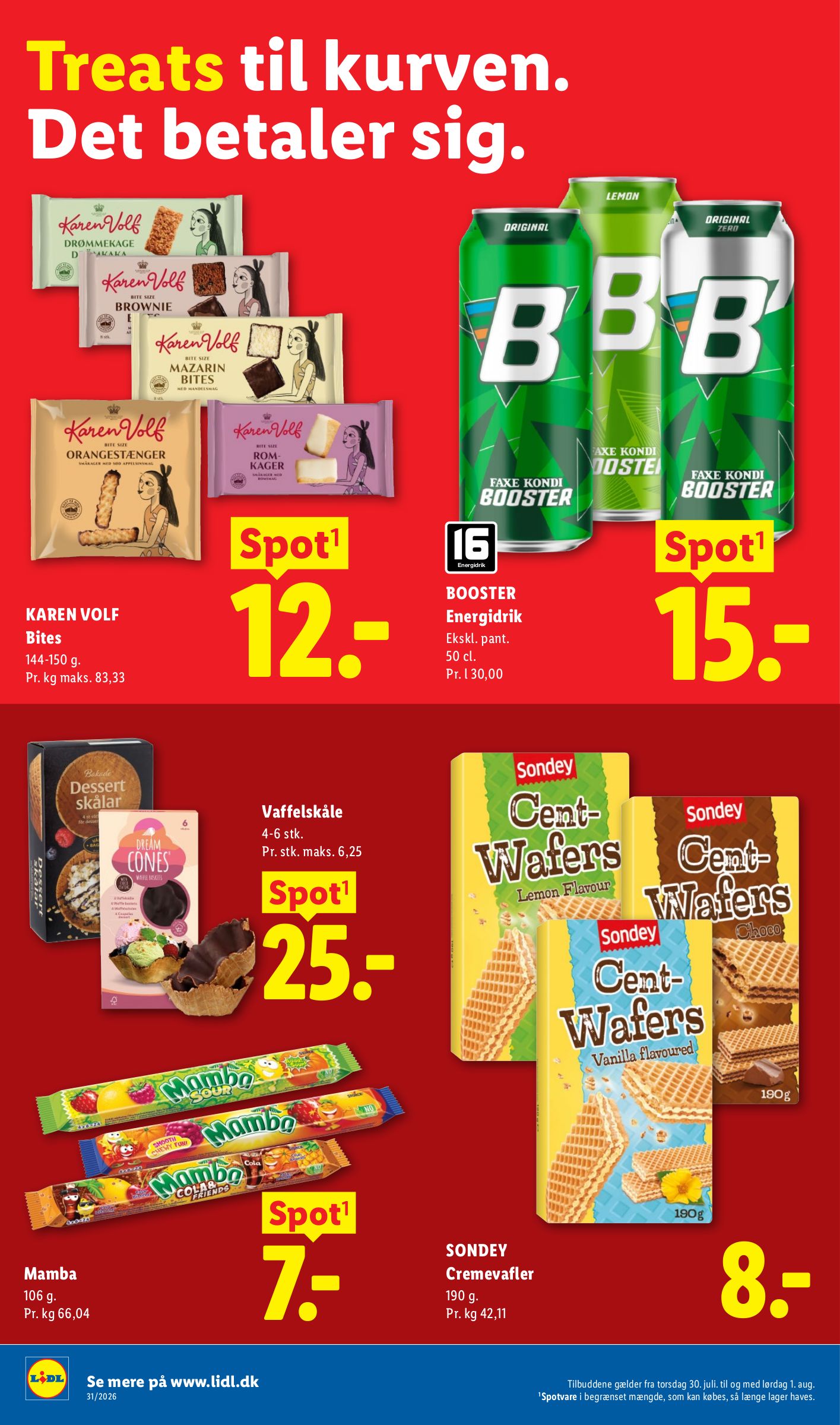 lidl - Ny Lidl - Ekstra gode weekendpriser tilbudsavis fra torsdag, 30.07.2026 til lørdag, 01.08.2026 - page: 4