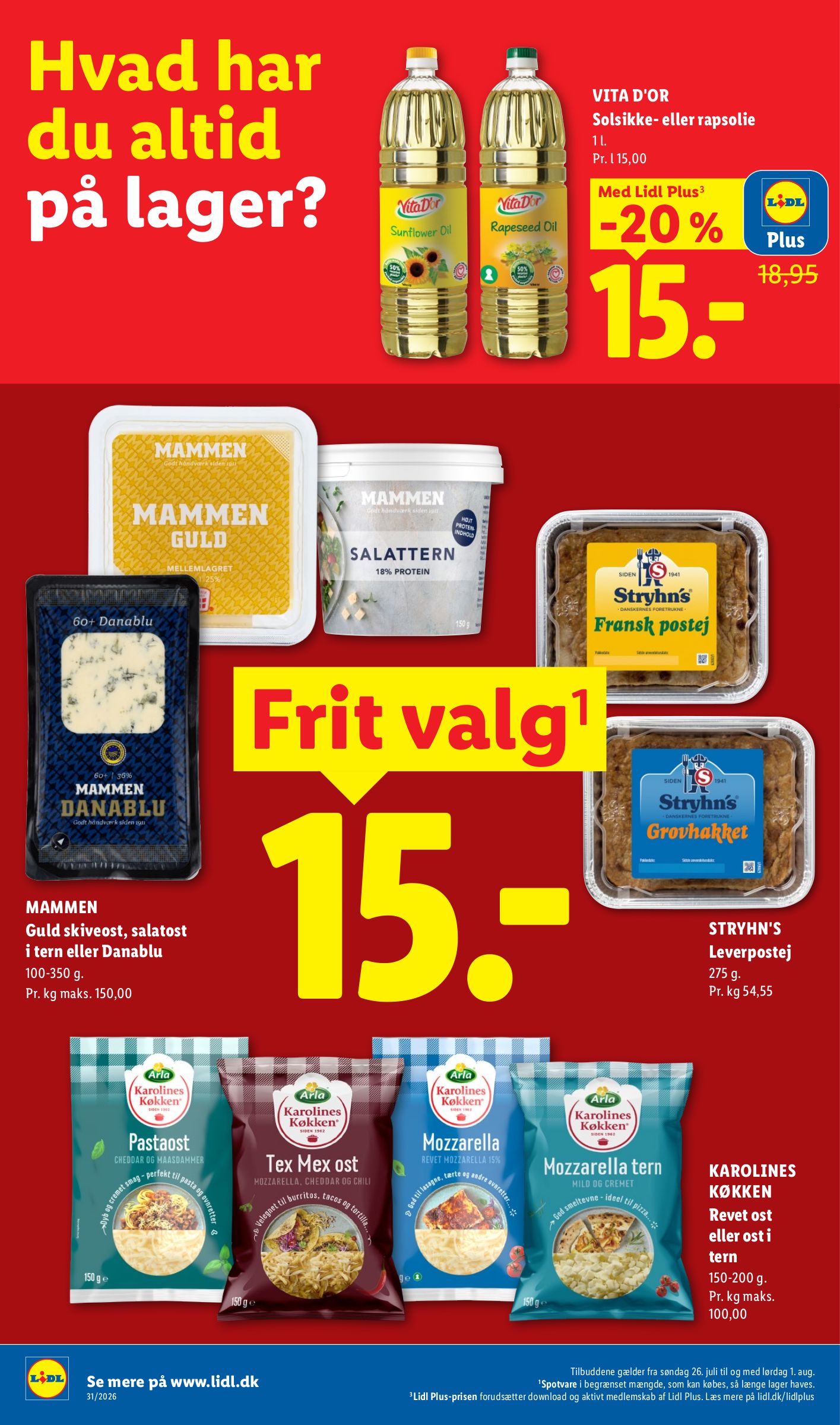 lidl - Ny Lidl - Ekstra gode weekendpriser tilbudsavis fra torsdag, 30.07.2026 til lørdag, 01.08.2026 - page: 22
