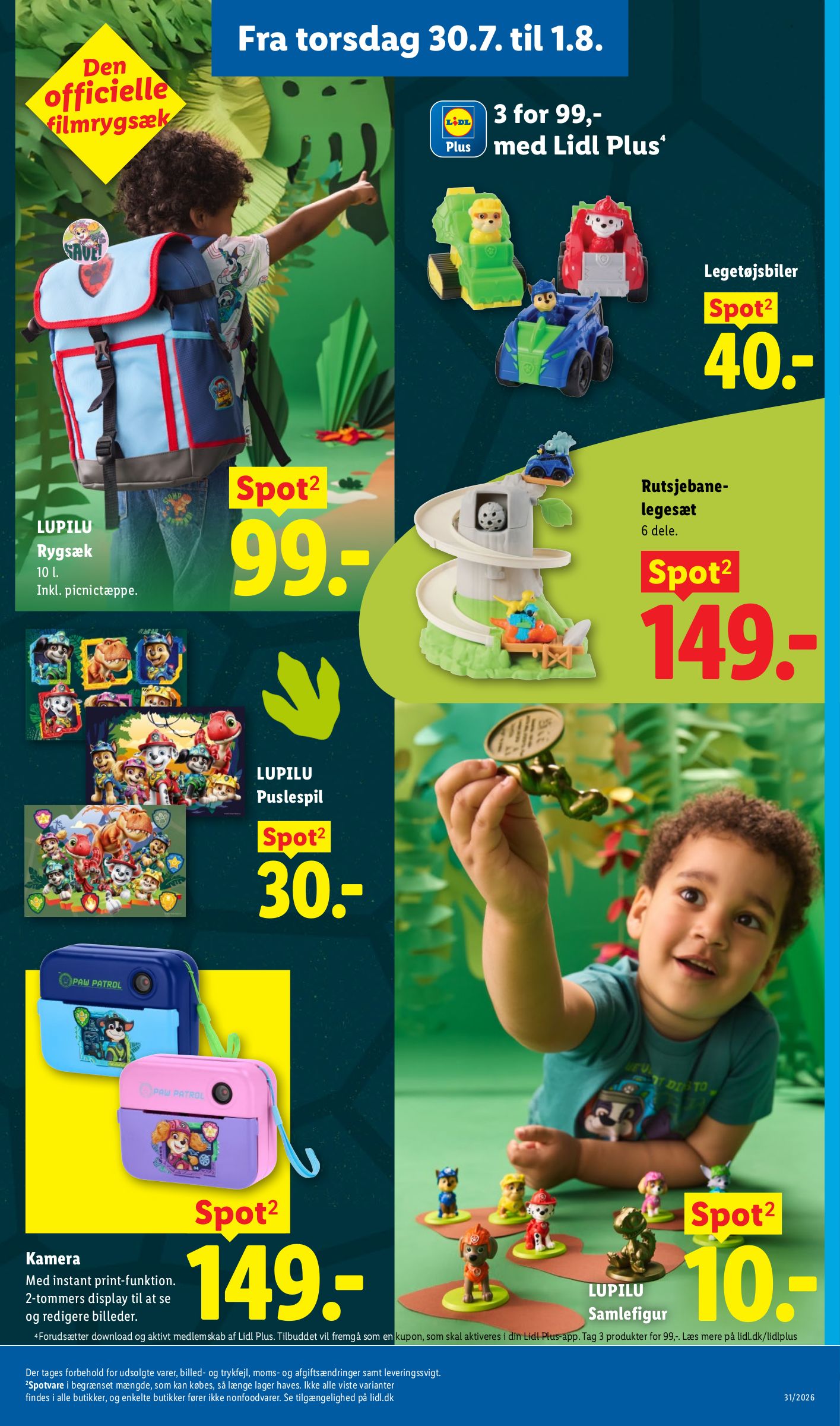 lidl - Aktuel Lidl - Ekstra gode weekendpriser tilbudsavis fra torsdag, 30.07.2026 til lørdag, 01.08.2026 - page: 7