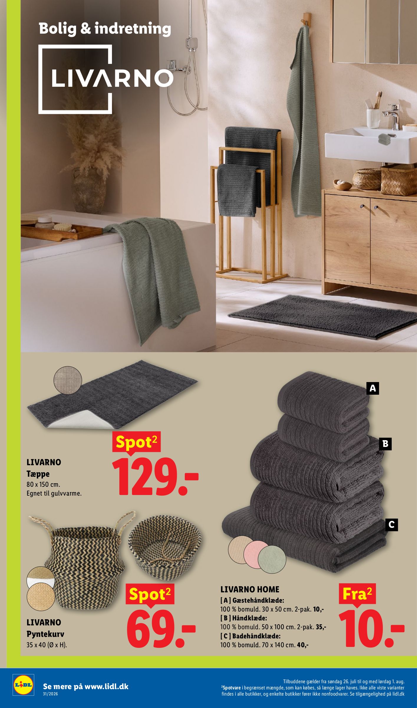 lidl - Aktuel Lidl - Ekstra gode weekendpriser tilbudsavis fra torsdag, 30.07.2026 til lørdag, 01.08.2026 - page: 40