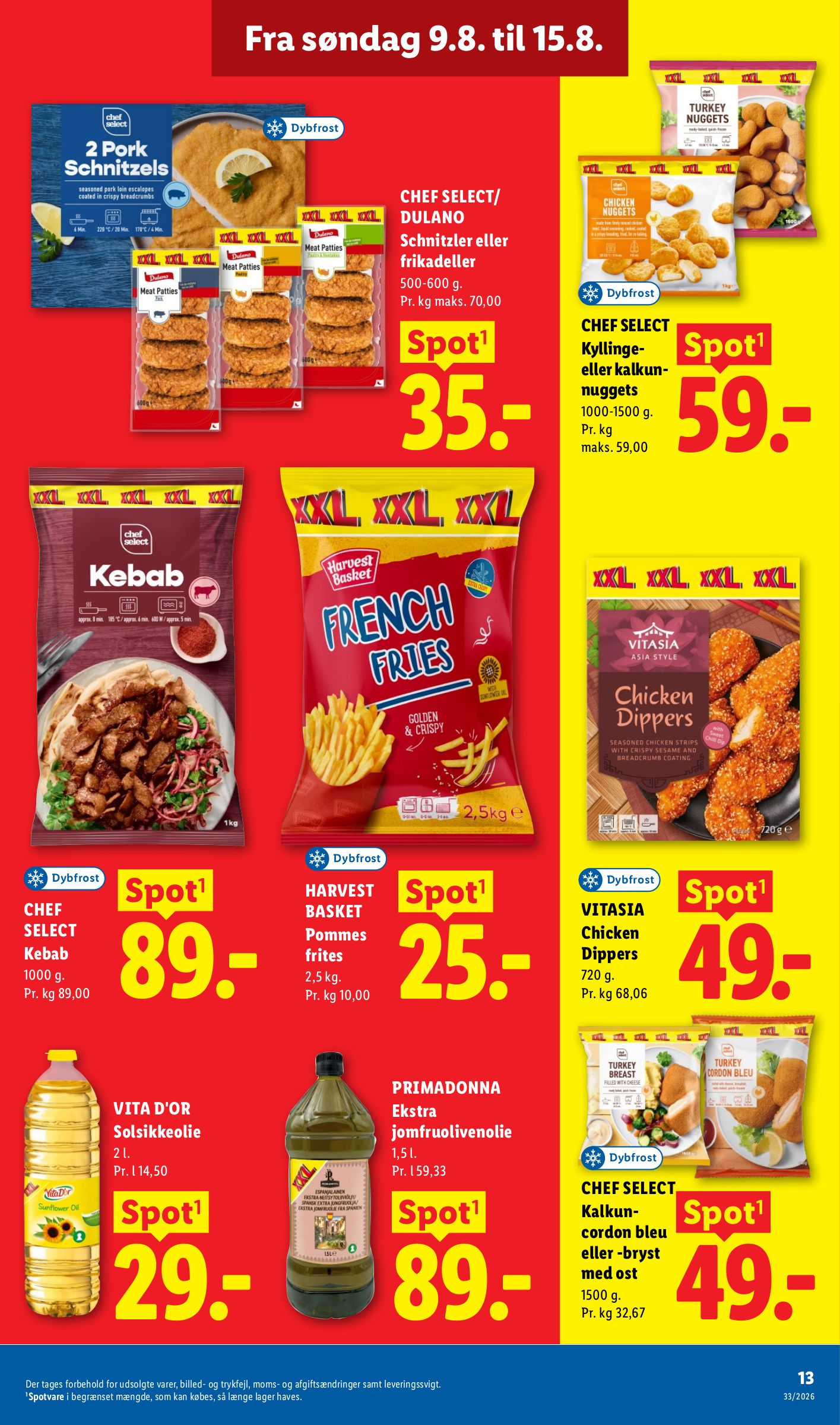 lidl - Lidl tilbudsavis for næste uge fra søndag, 09.08.2026 til lørdag, 15.08.2026 - page: 13