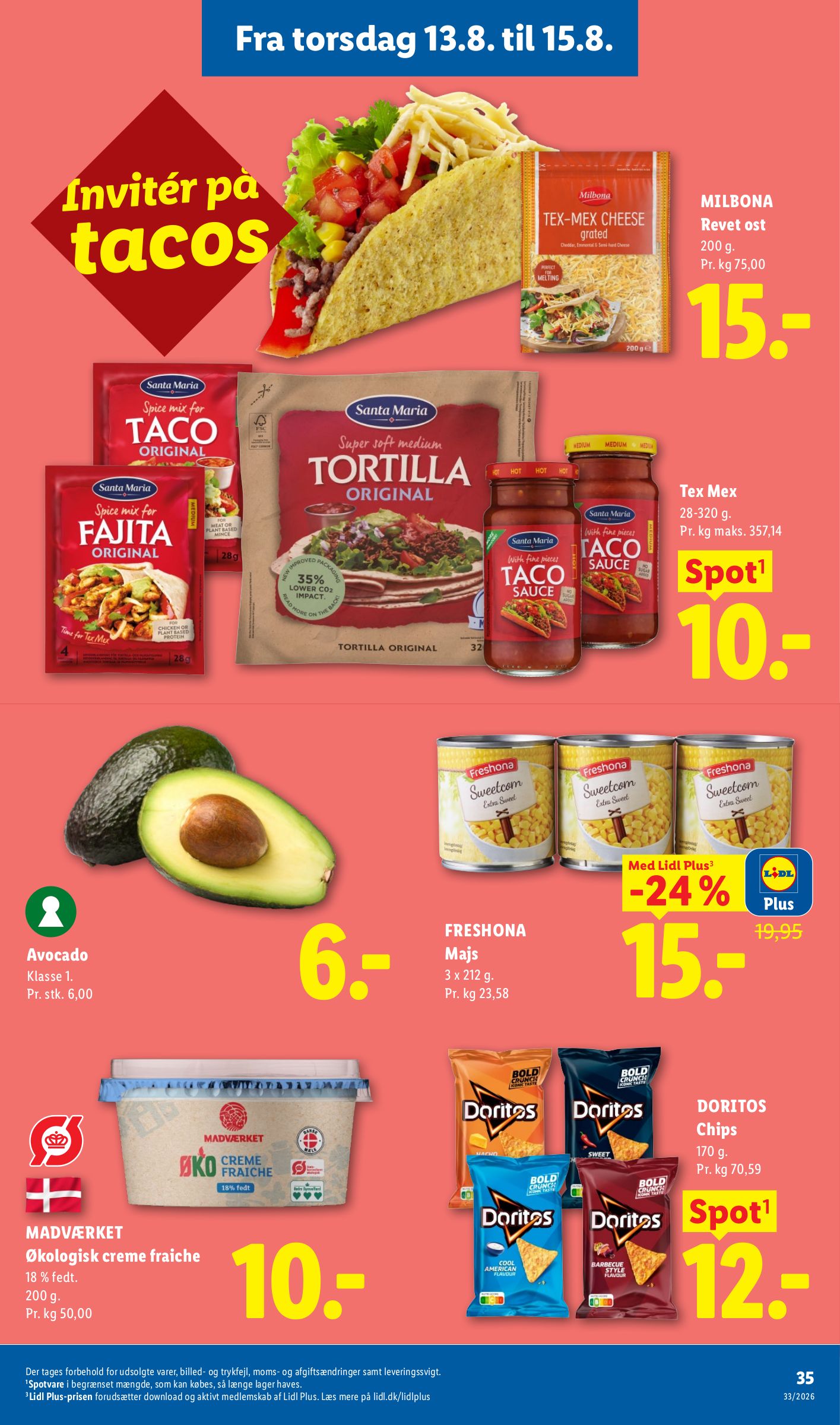 lidl - Lidl tilbudsavis for næste uge fra søndag, 09.08.2026 til lørdag, 15.08.2026 - page: 36