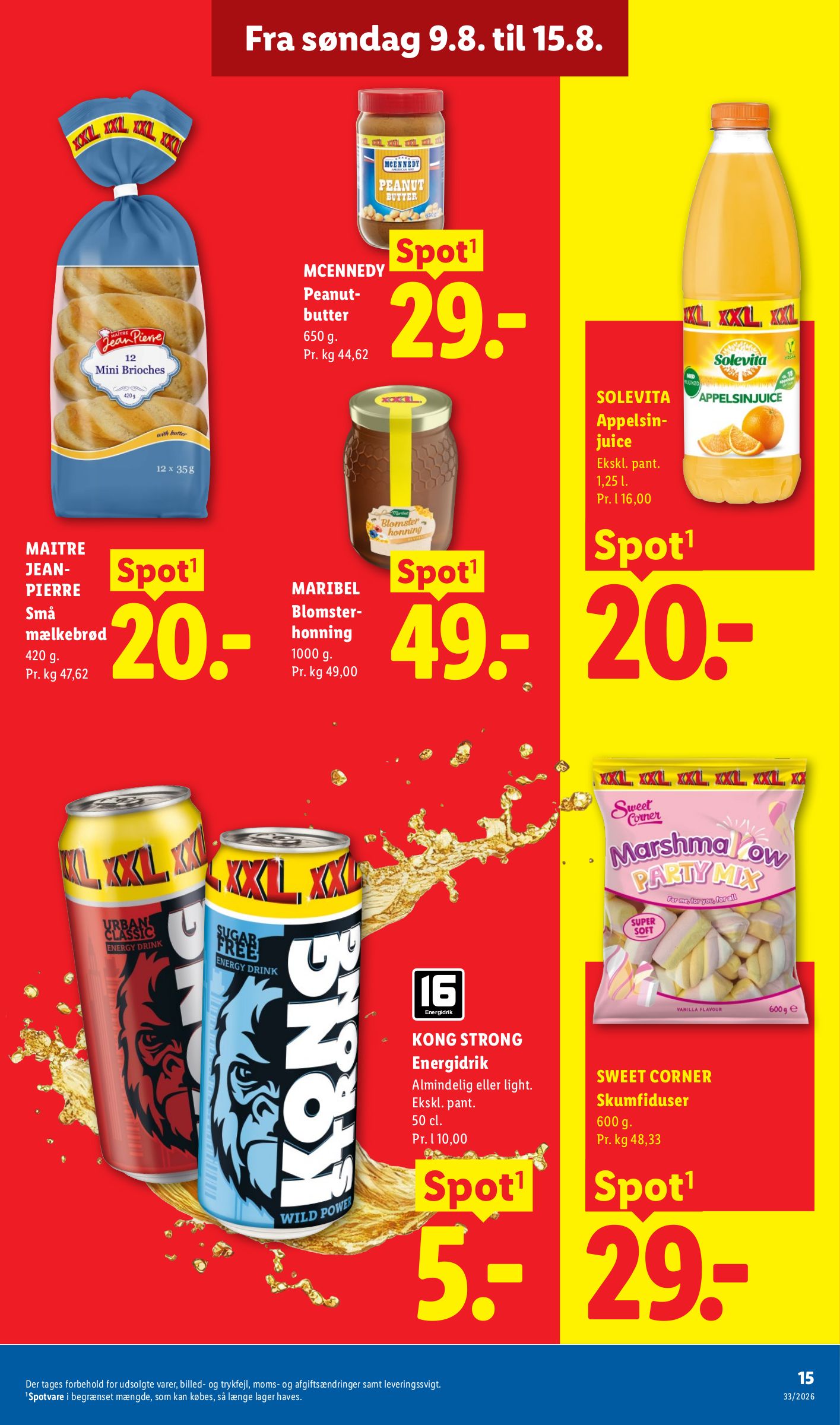 lidl - Lidl tilbudsavis for næste uge fra søndag, 09.08.2026 til lørdag, 15.08.2026 - page: 15