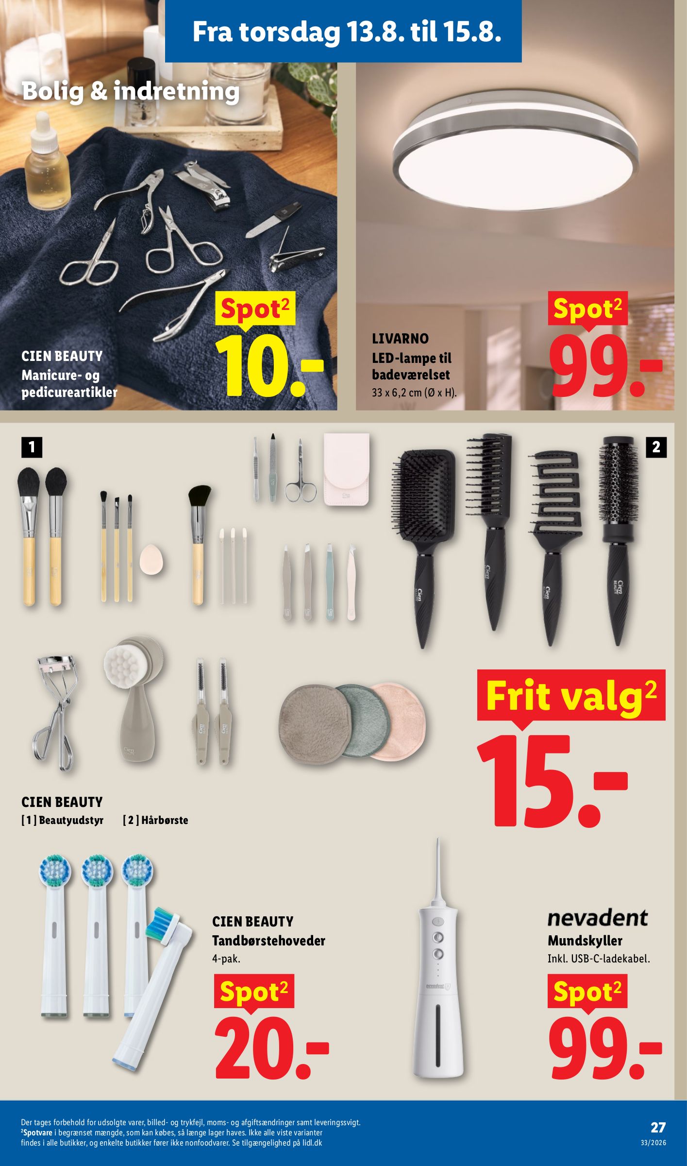 lidl - Lidl tilbudsavis for næste uge fra søndag, 09.08.2026 til lørdag, 15.08.2026 - page: 28