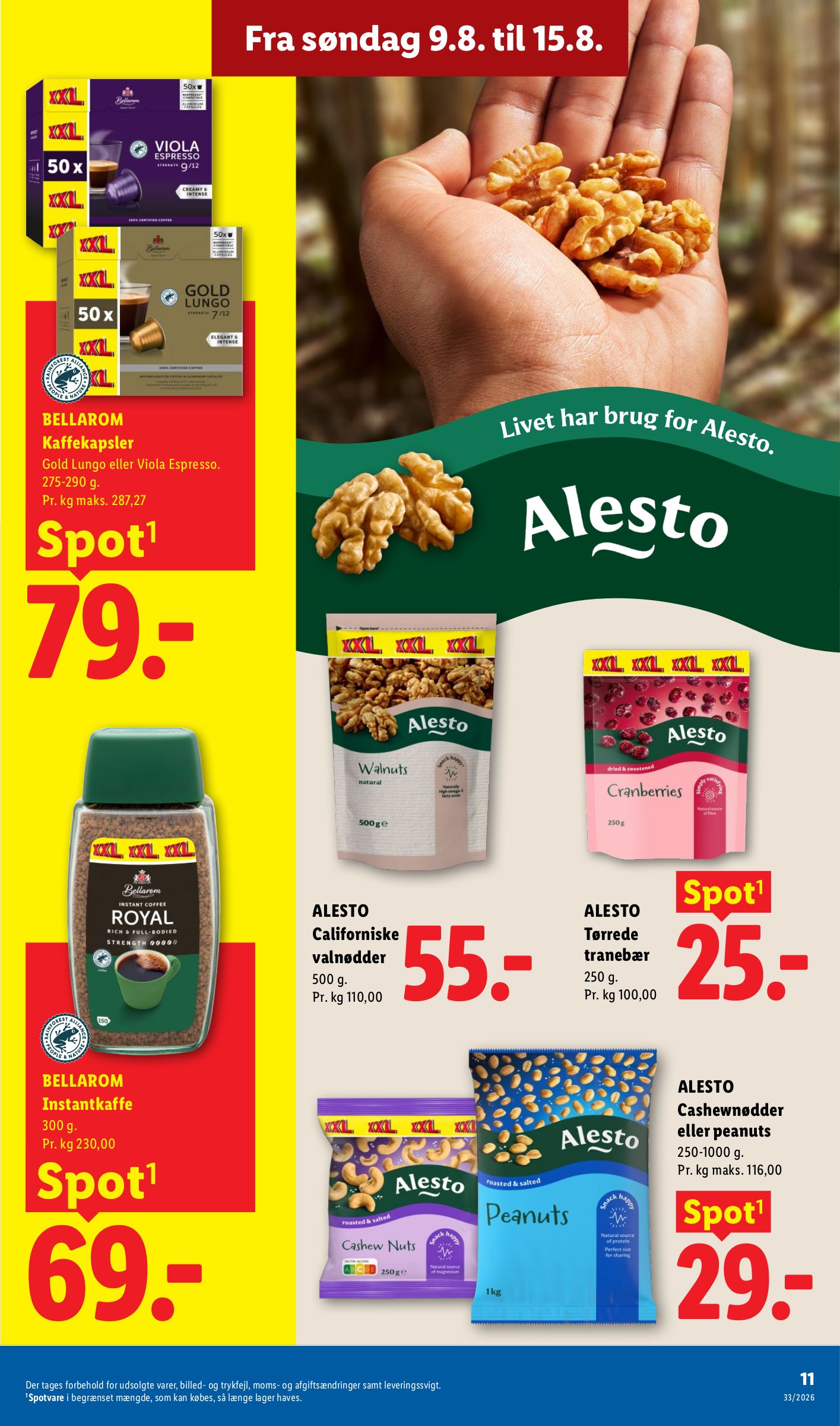 lidl - Lidl tilbudsavis for næste uge fra søndag, 09.08.2026 til lørdag, 15.08.2026 - page: 11