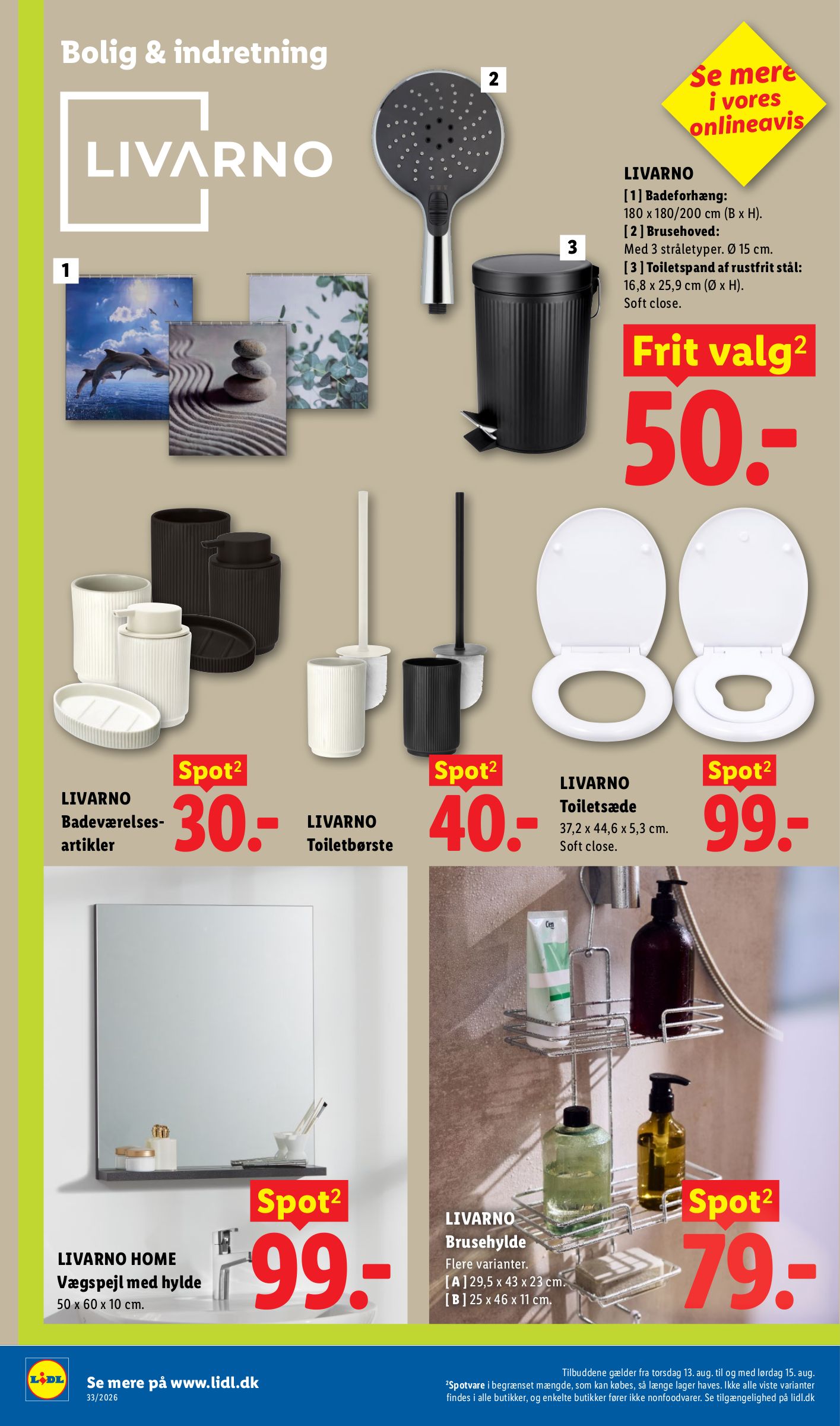lidl - Lidl tilbudsavis for næste uge fra søndag, 09.08.2026 til lørdag, 15.08.2026 - page: 29