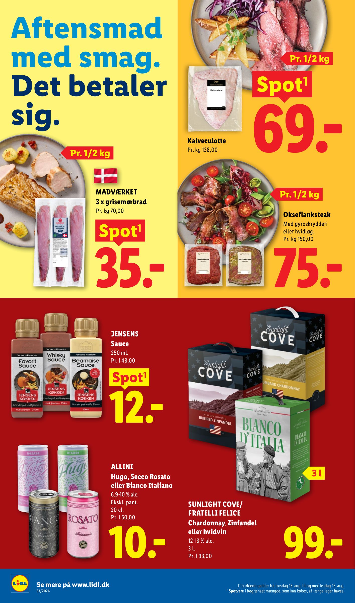 lidl - Lidl tilbudsavis for næste uge fra søndag, 09.08.2026 til lørdag, 15.08.2026 - page: 35