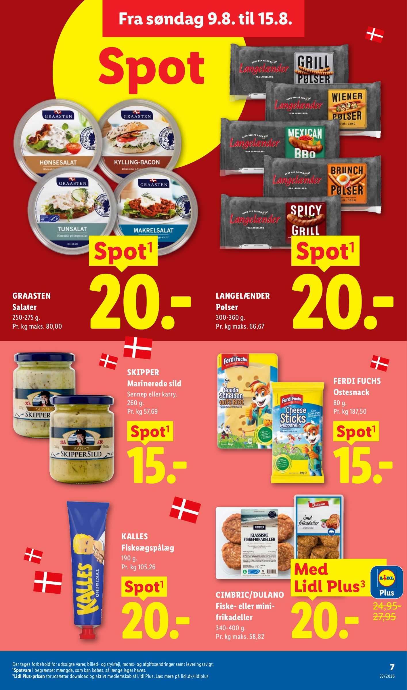 lidl - Lidl tilbudsavis for næste uge fra søndag, 09.08.2026 til lørdag, 15.08.2026 - page: 7