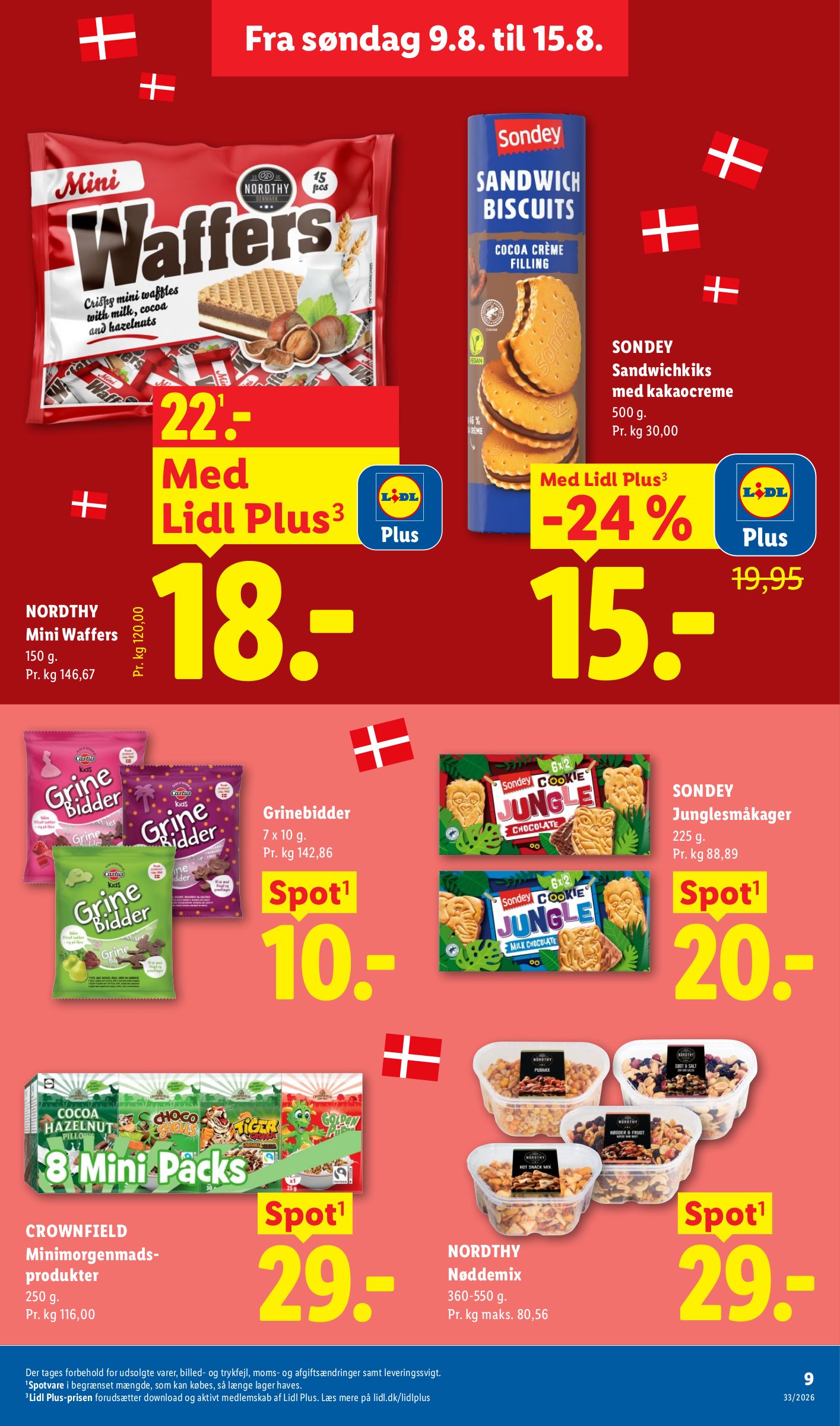 lidl - Lidl tilbudsavis for næste uge fra søndag, 09.08.2026 til lørdag, 15.08.2026 - page: 9
