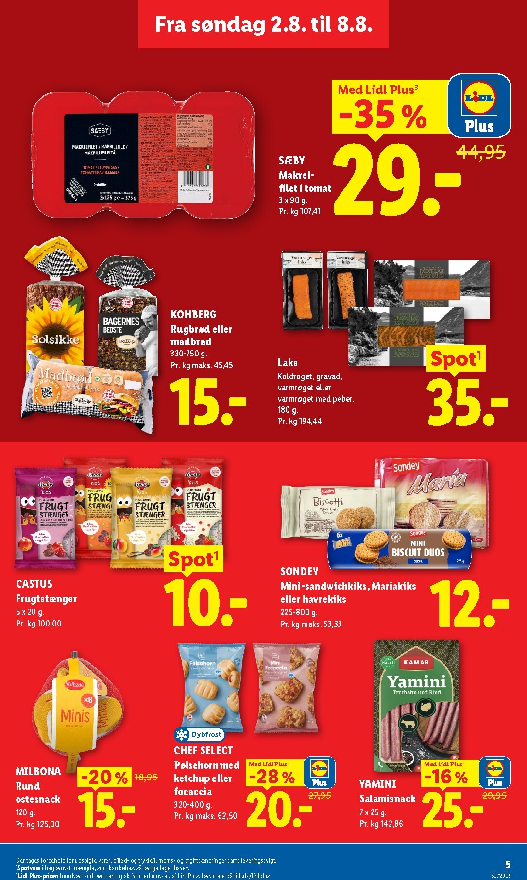 lidl - Aktuel Lidl - Weekendpriser tilbudsavis fra torsdag, 06.08.2026 til lørdag, 08.08.2026 - page: 17