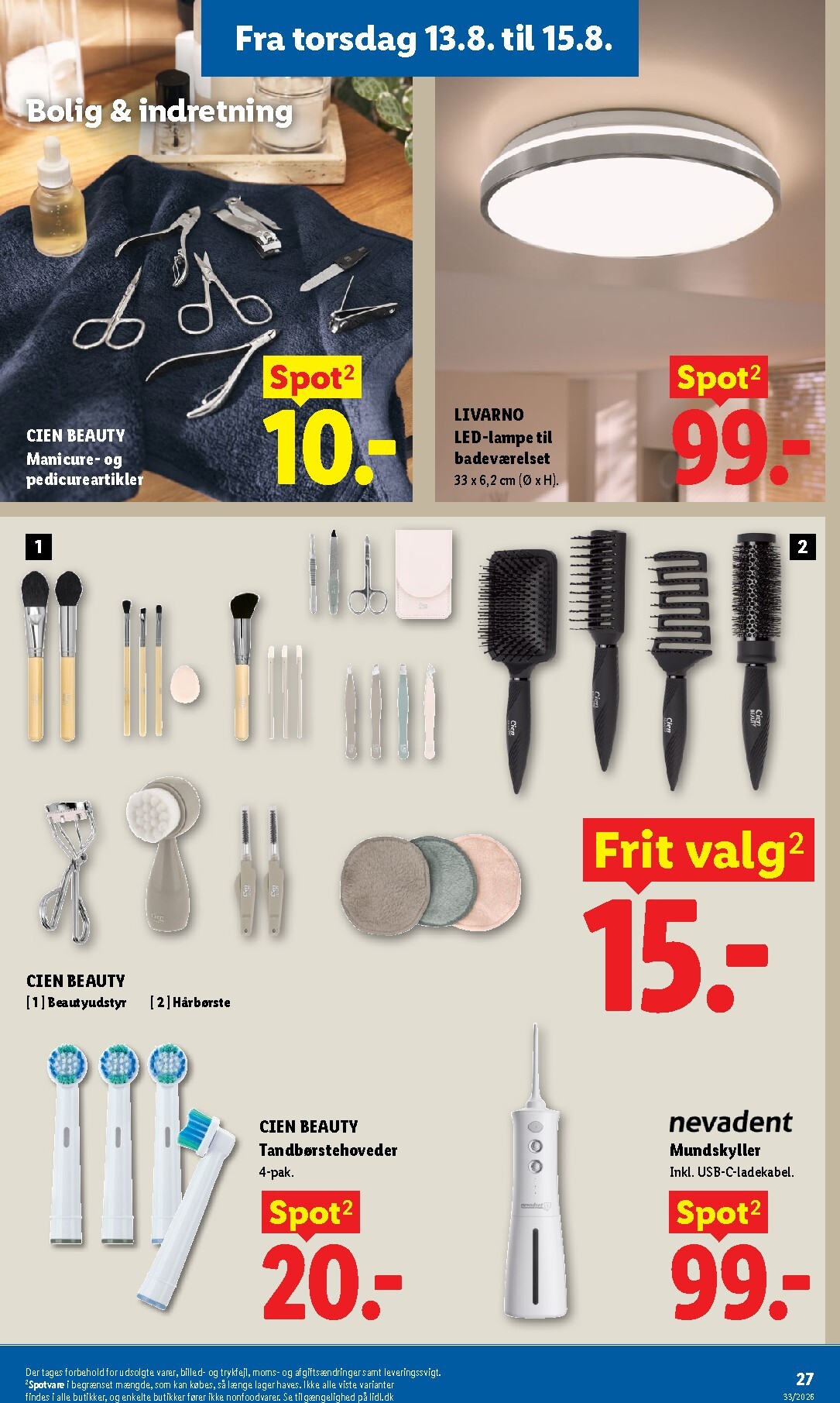 lidl - Aktuel Lidl - Ugens NonFood tilbudsavis fra søndag, 09.08.2026 til lørdag, 15.08.2026 - page: 11