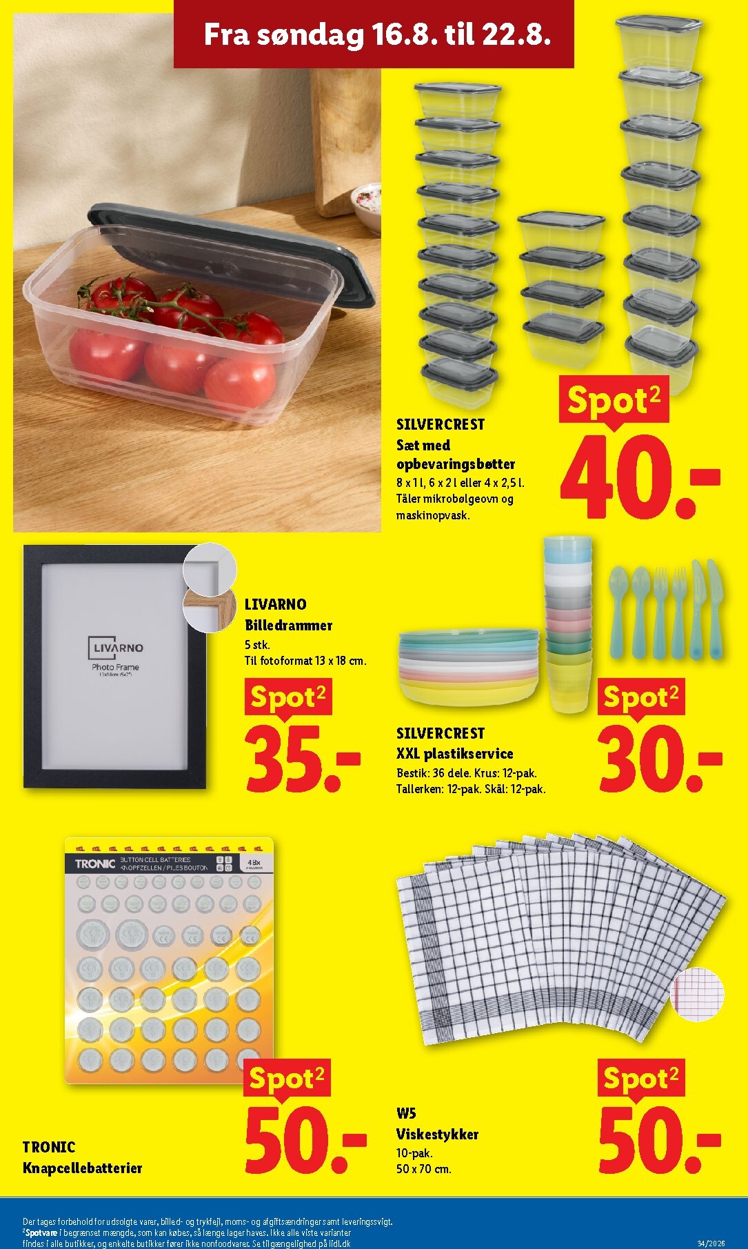 lidl - Lidl tilbudsavis for næste uge fra søndag, 16.08.2026 til lørdag, 22.08.2026 - page: 20