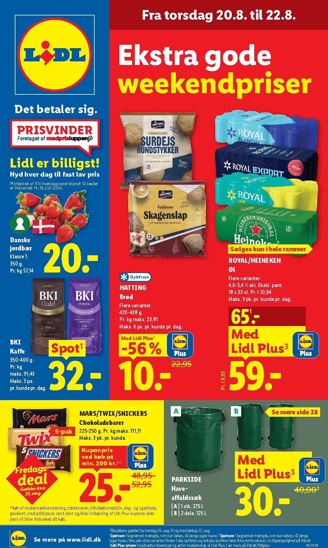 lidl - Lidl tilbudsavis for næste uge fra søndag, 16.08.2026 til lørdag, 22.08.2026 - page: 39