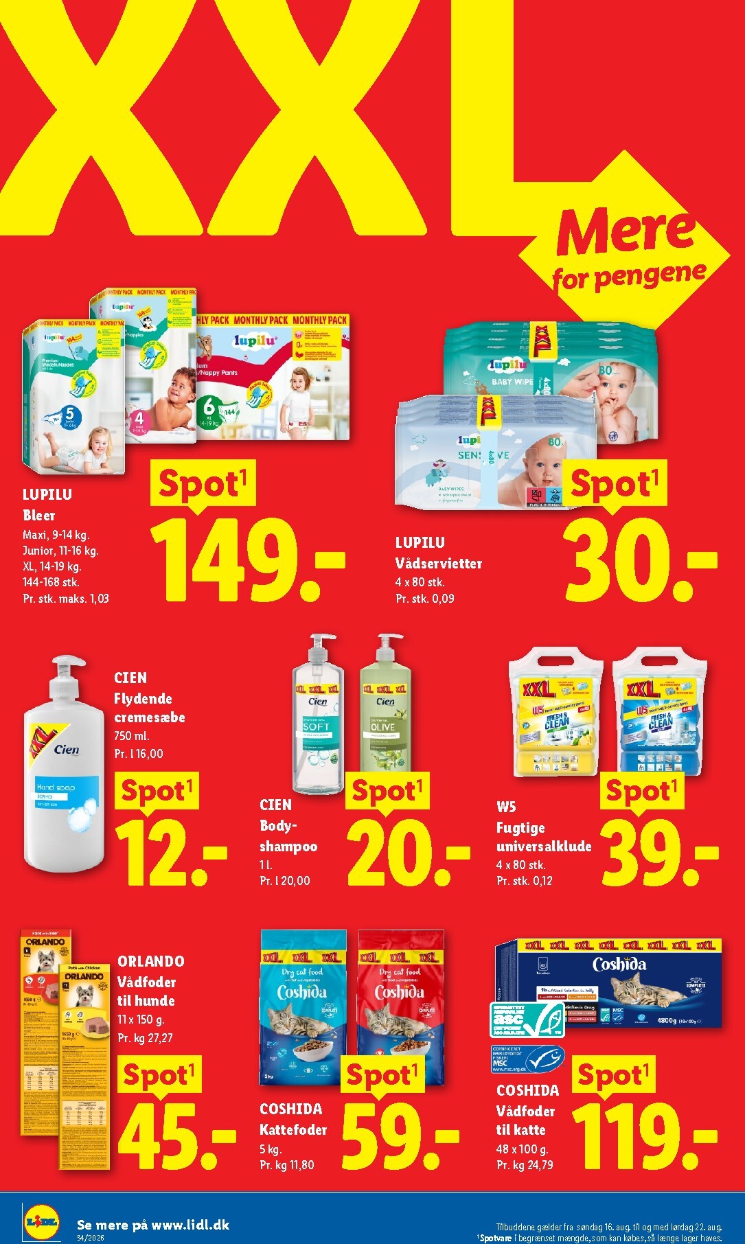 lidl - Lidl tilbudsavis for næste uge fra søndag, 16.08.2026 til lørdag, 22.08.2026 - page: 13