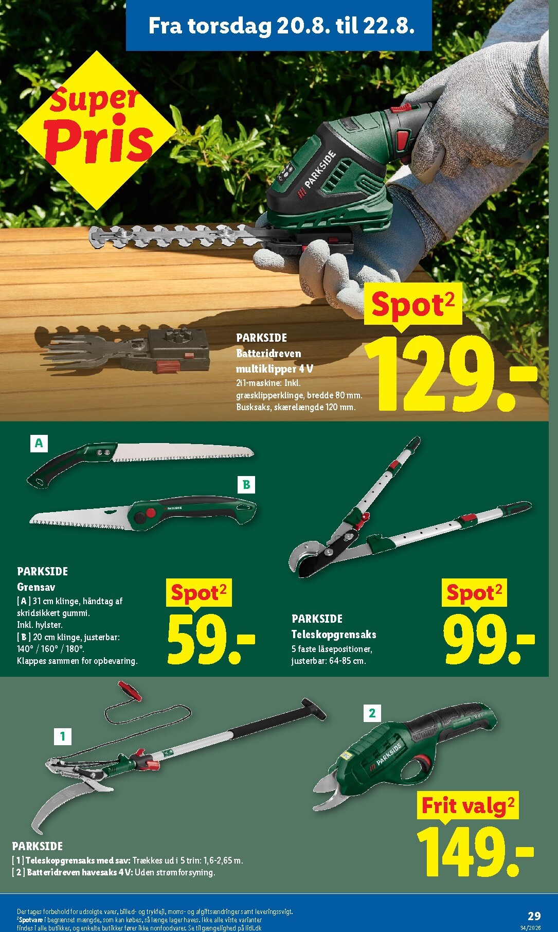 lidl - Lidl - Ugens Nonfood tilbudsavis for næste uge fra søndag, 16.08.2026 til lørdag, 22.08.2026 - page: 13