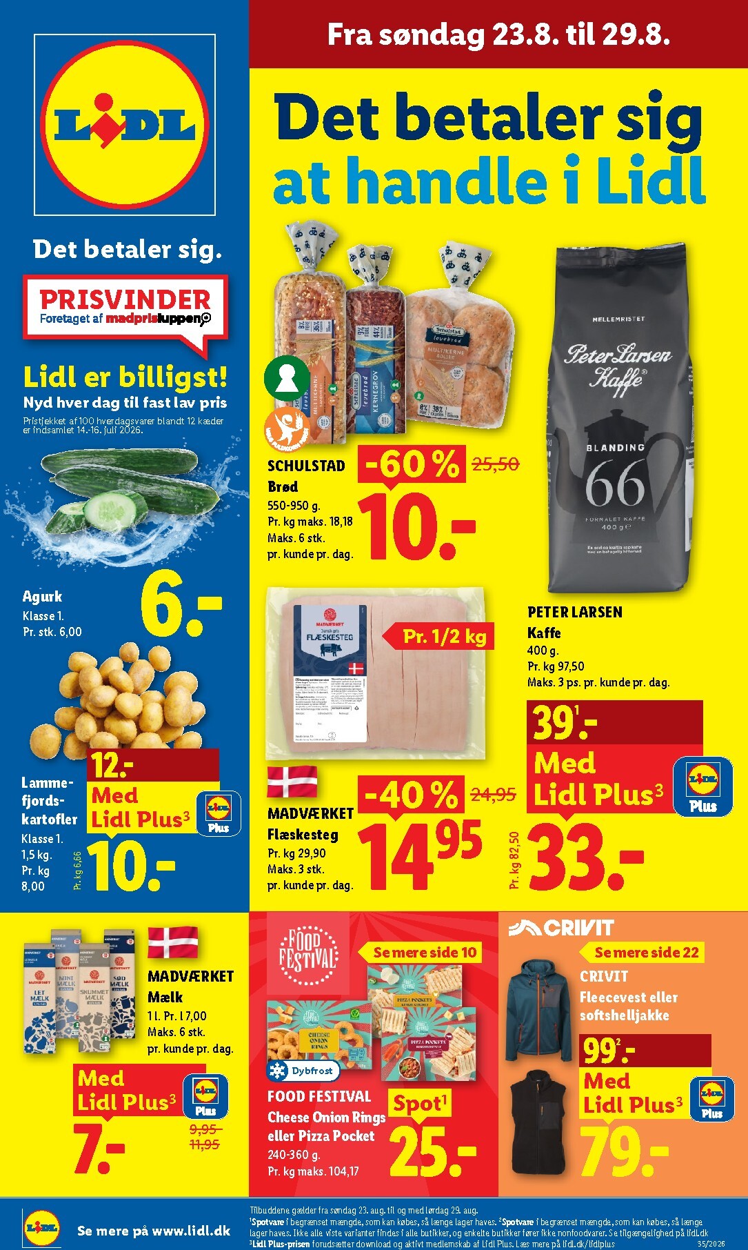 lidl - Lidl tilbudsavis for næste uge fra søndag, 23.08.2026 til lørdag, 29.08.2026