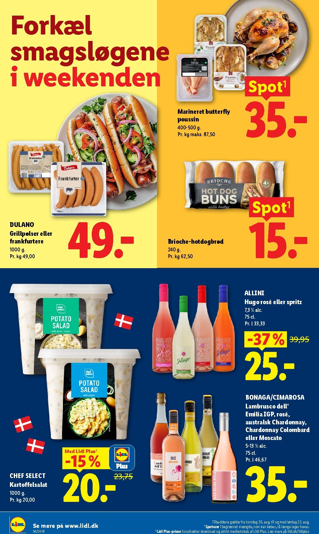 lidl - Ny Lidl - Weekendtilbud tilbudsavis fra torsdag, 20.08.2026 til lørdag, 22.08.2026 - page: 2