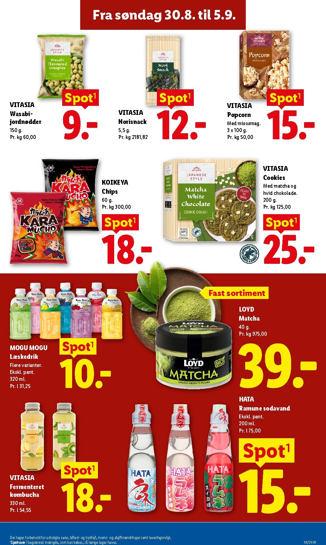lidl - Lidl tilbudsavis for næste uge fra søndag, 30.08.2026 til lørdag, 05.09.2026 - page: 15