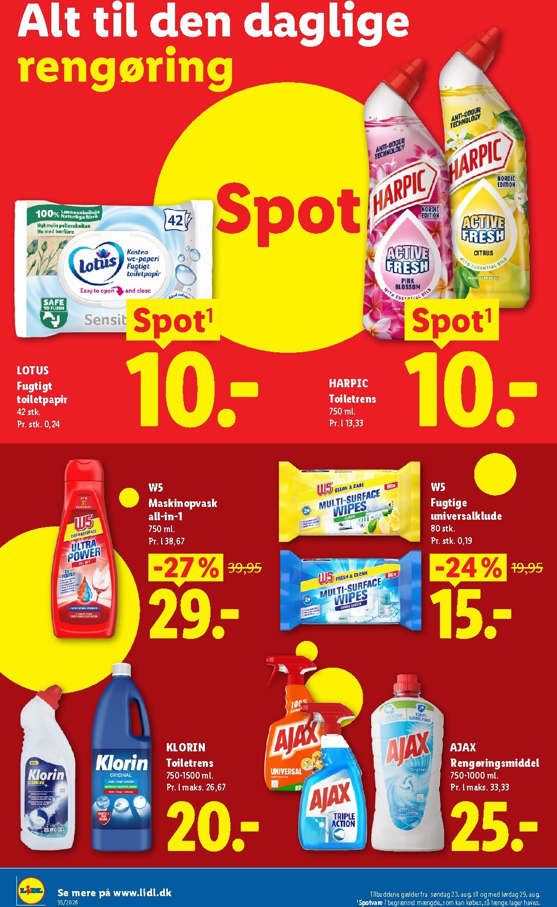 lidl - Ny Lidl - Weekendtilbud tilbudsavis fra torsdag, 27.08.2026 til lørdag, 29.08.2026 - page: 32