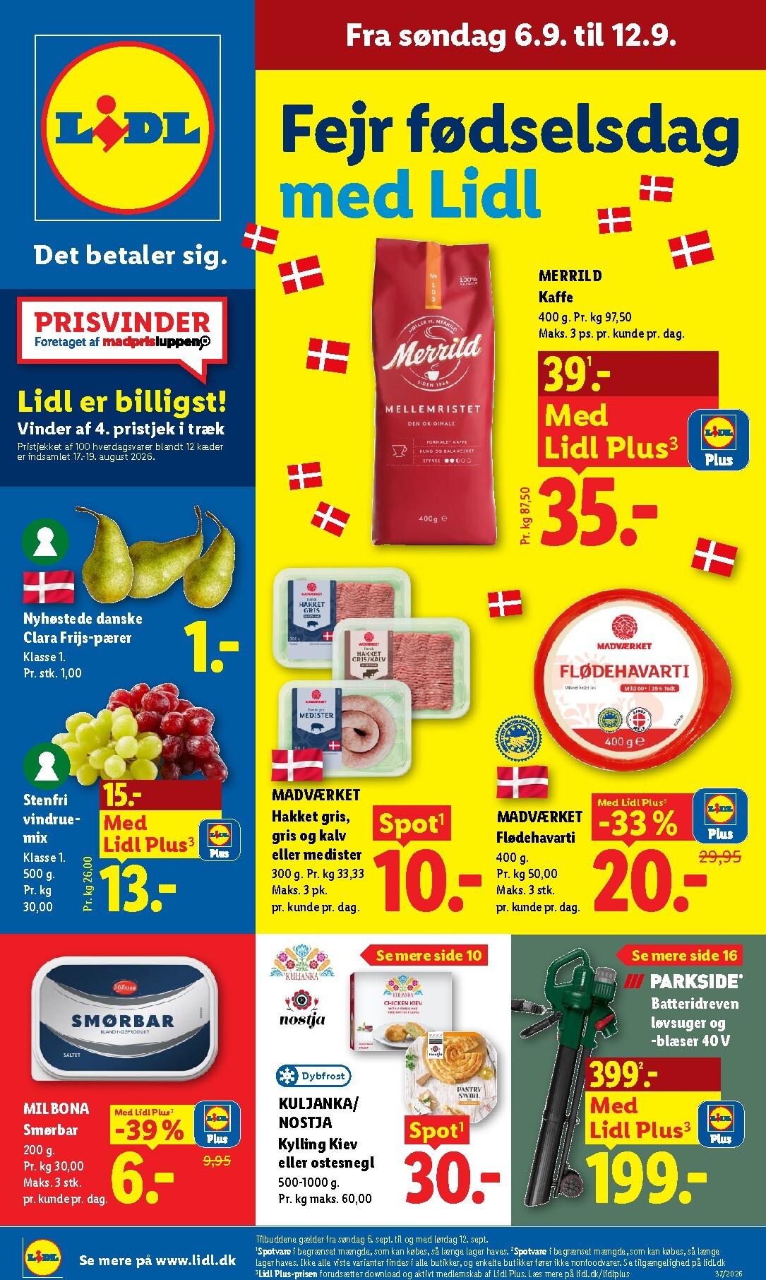 lidl - Lidl tilbudsavis for næste uge fra søndag, 06.09.2026 til lørdag, 12.09.2026