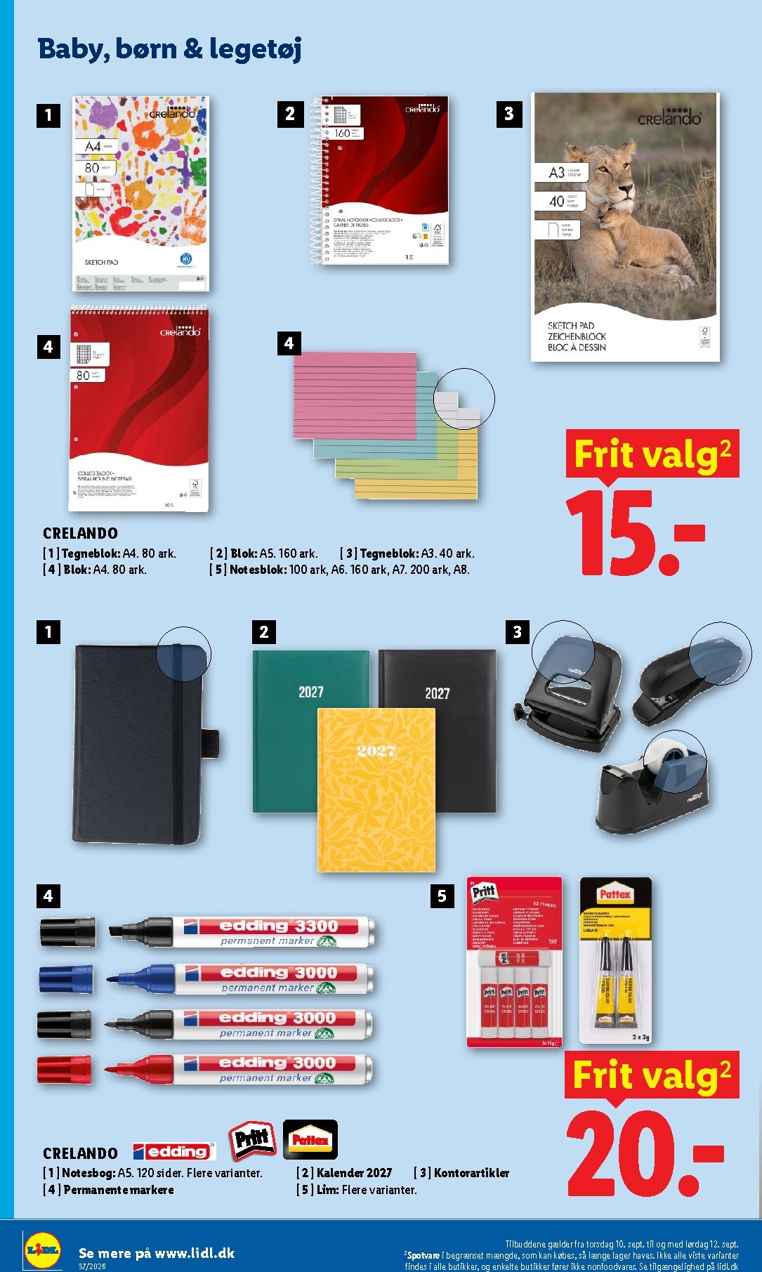 lidl - Lidl - Ugens Nonfood tilbudsavis for næste uge fra søndag, 06.09.2026 til lørdag, 12.09.2026 - page: 10